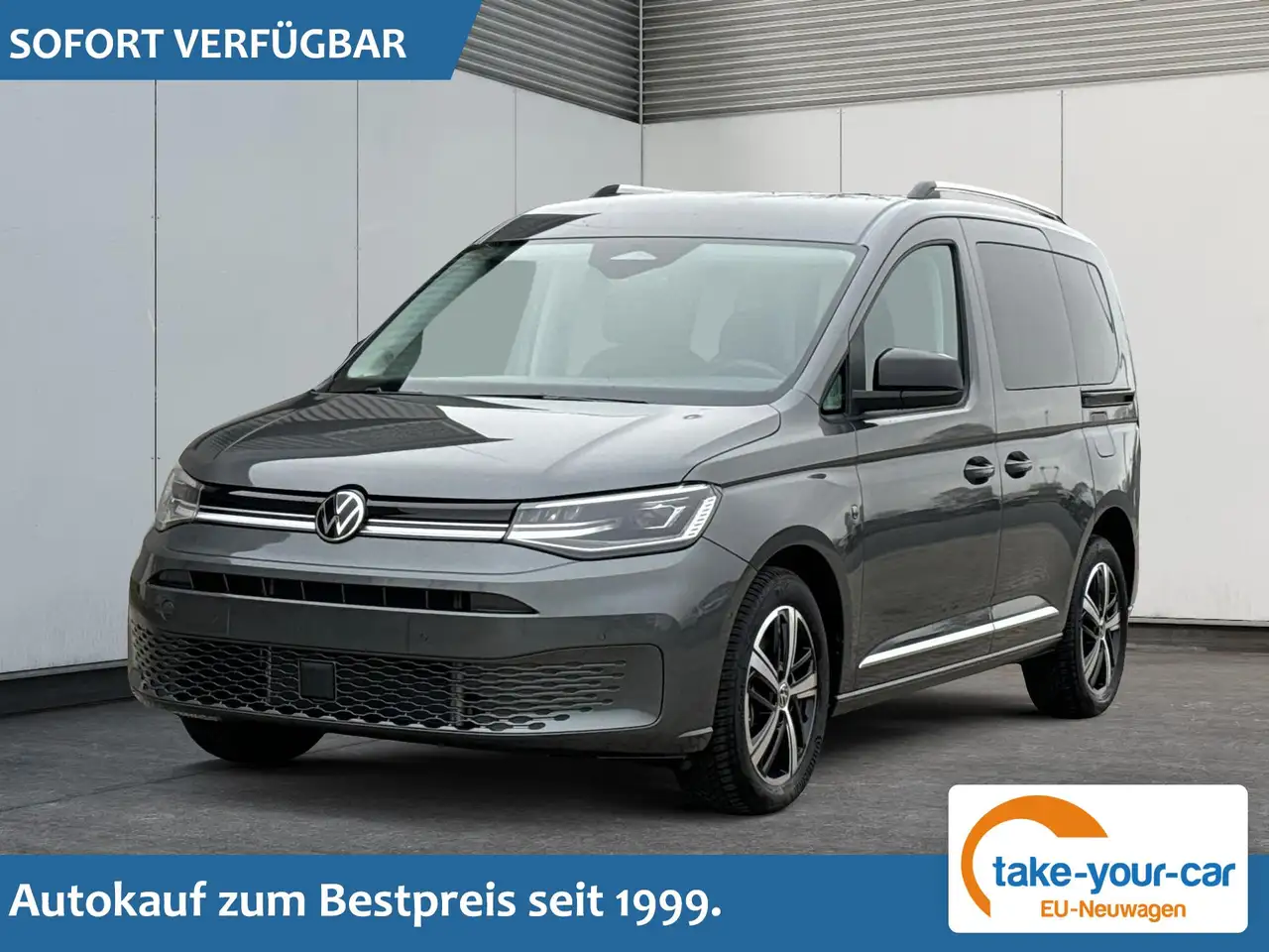 Volkswagen Caddy Style AHK+NAVI+KAMERA+LED+SHZ 2.0 TDI 90 kW (12...