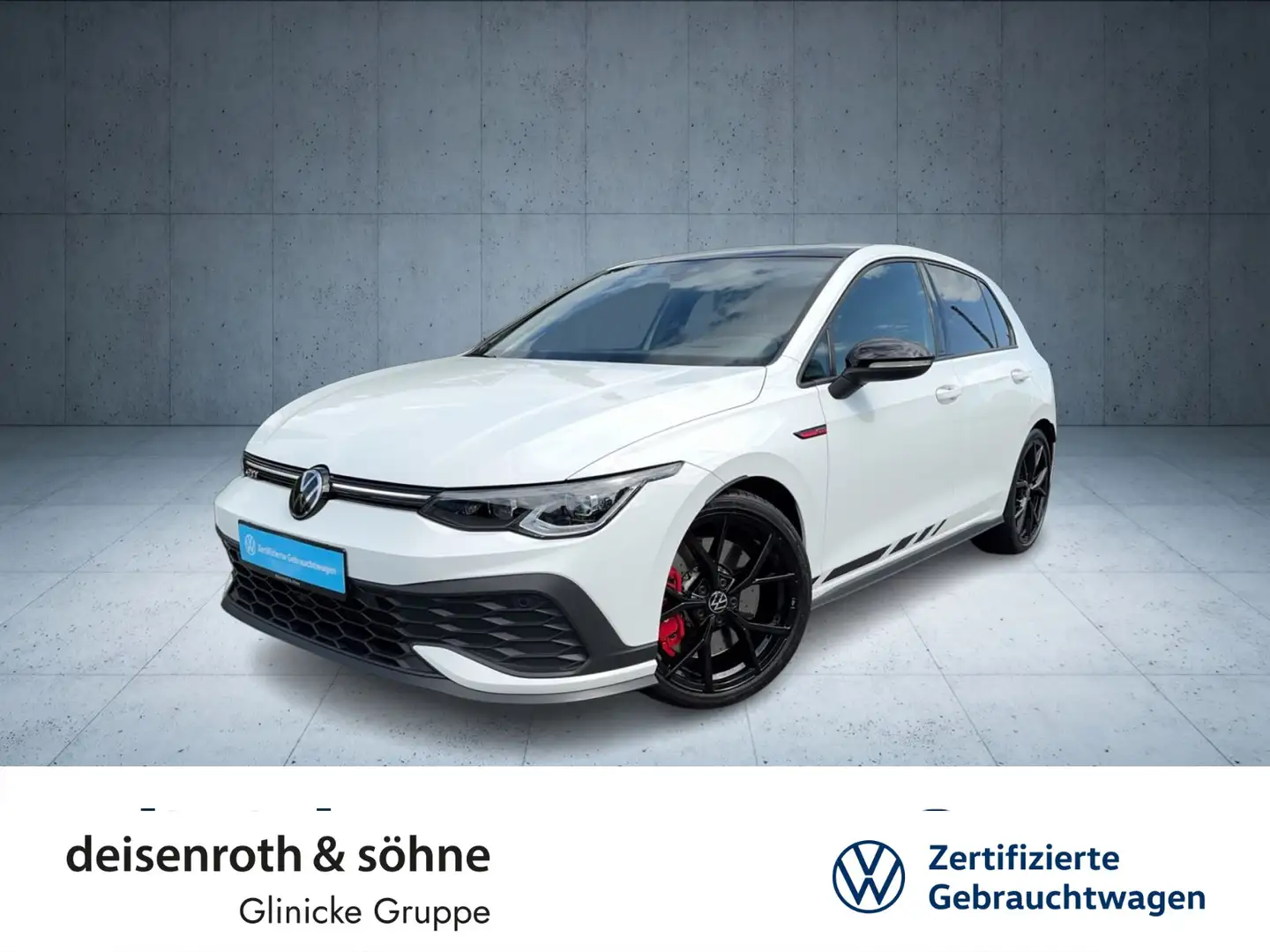 Volkswagen Golf GTI Golf VIII GTI Clubsport Matrix/Pano/Leder/h&k/Ka Weiß - 1