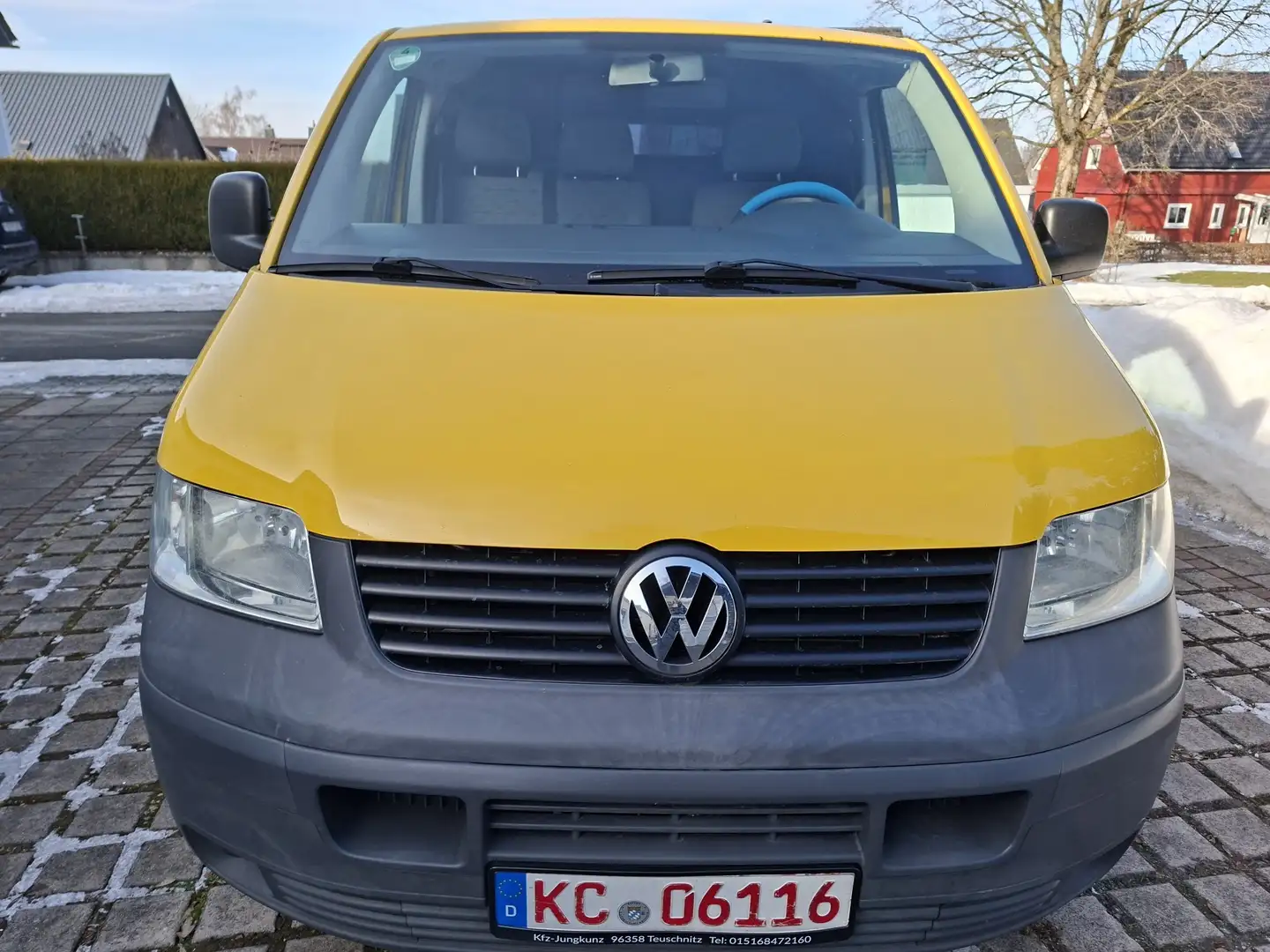 Volkswagen T5 Kombi Kasten*ZV*2.HAND*PDC*SERVICE/TÜV:neu!!! Gelb - 2