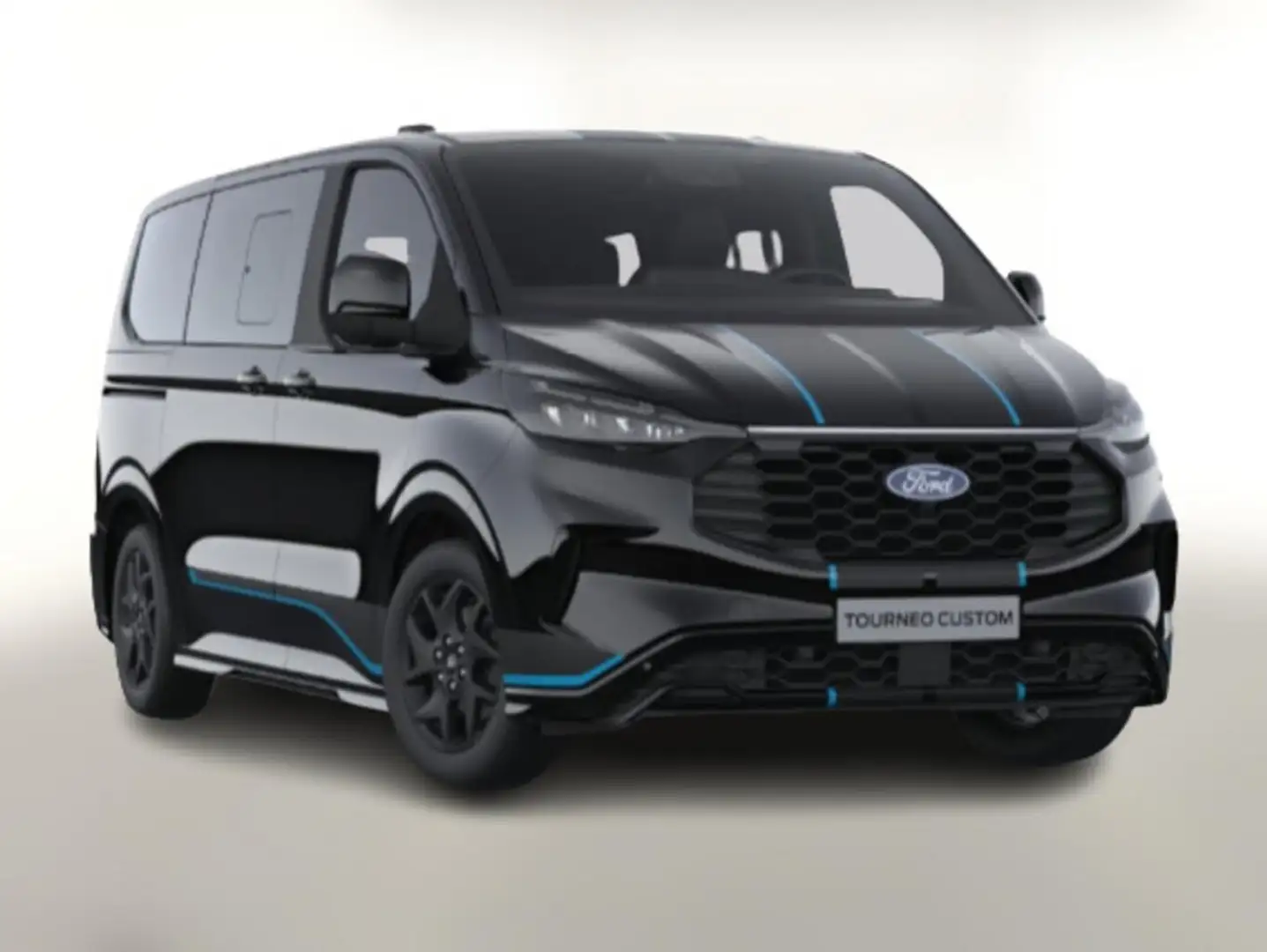 Ford Tourneo Custom Sport 2.0 TDCi 170 Aut 320 L1 ACC 125 kW (170 P... Schwarz - 1
