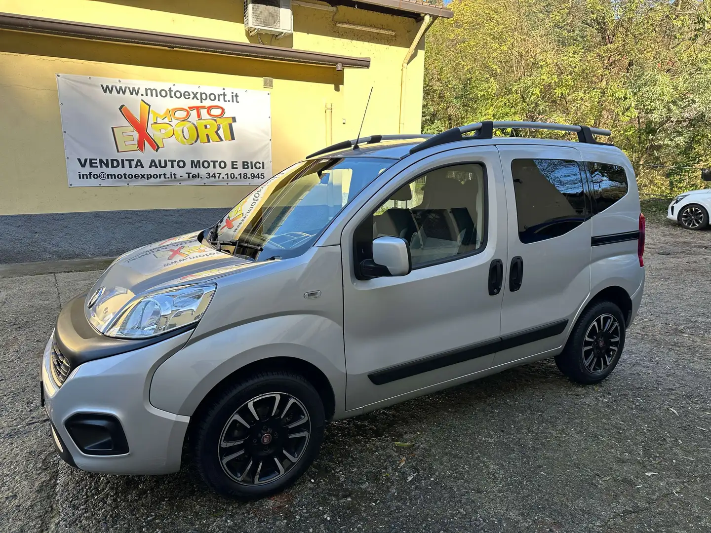 Fiat Qubo Qubo 2017 1.3 mjt 16v Lounge 80cv Grigio - 1