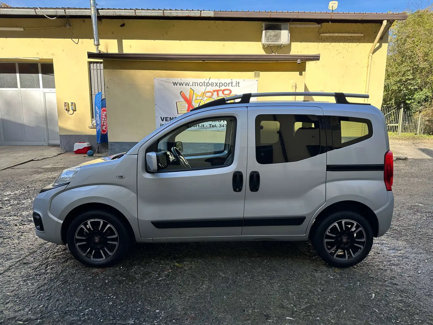 Fiat Qubo Qubo 2017 1.3 mjt 16v Lounge 80cv Grigio - 2