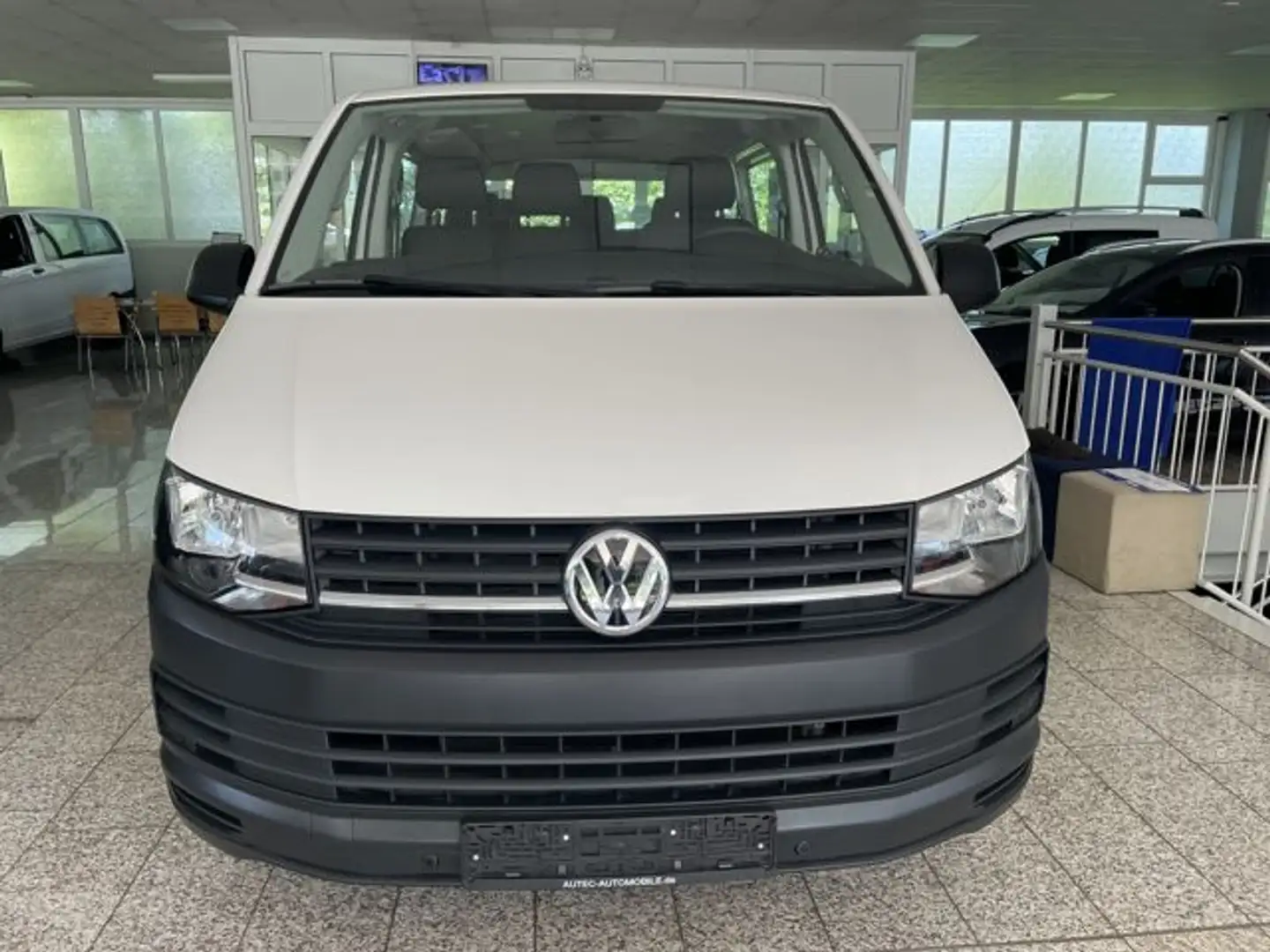 Volkswagen T6 Kombi 2.0 TDI KLIMA+LEDER+PDC+9-SITZER Weiß - 2