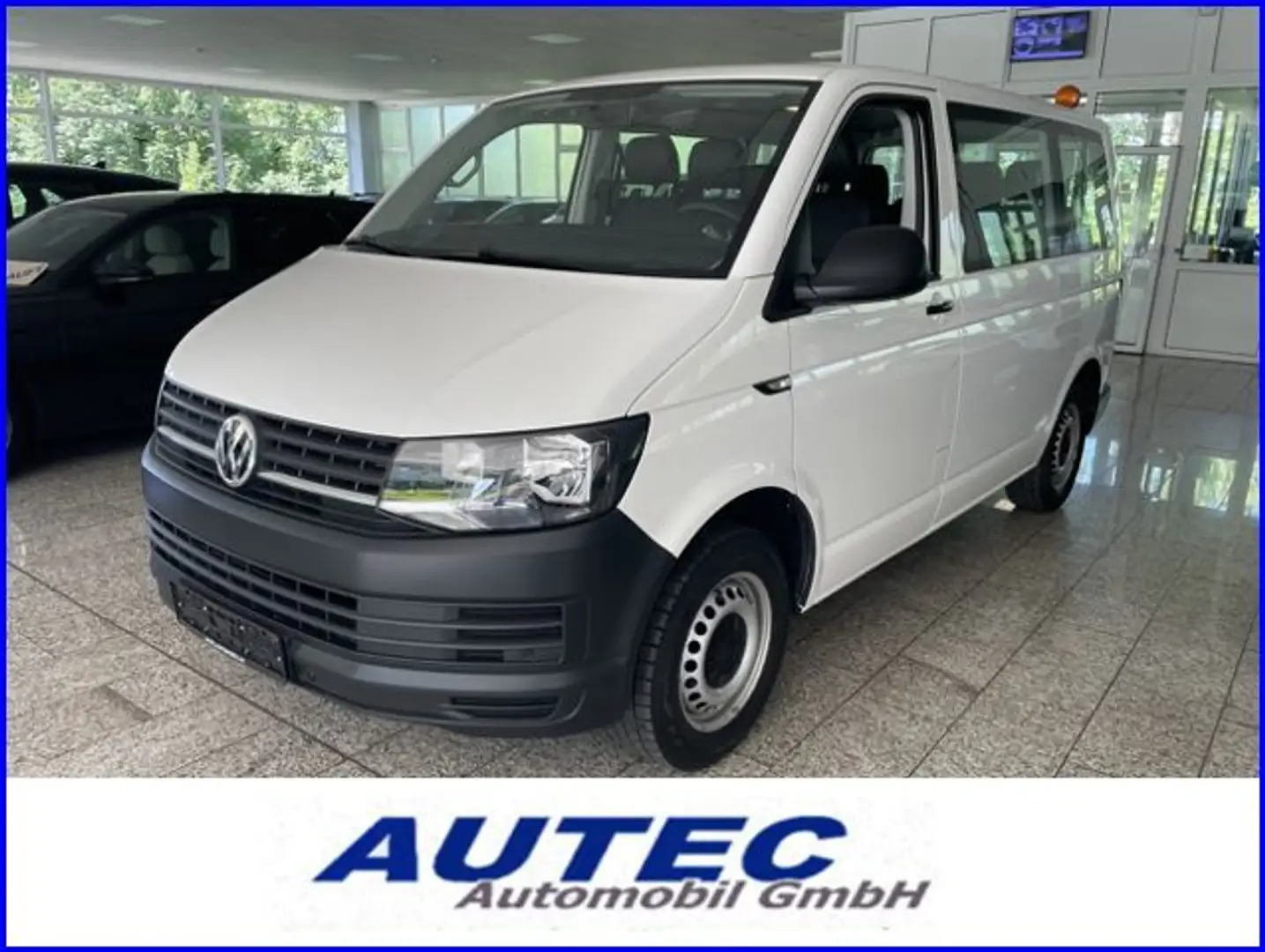 Volkswagen T6 Kombi 2.0 TDI KLIMA+LEDER+PDC+9-SITZER Weiß - 1