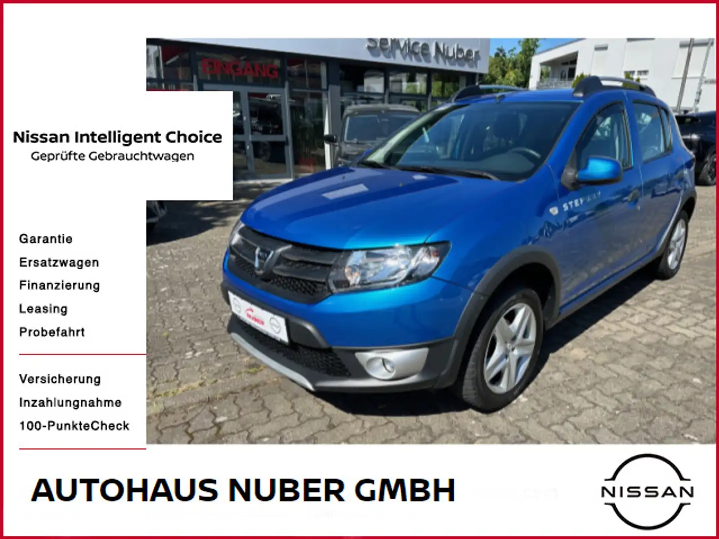 Dacia Sandero II 1,5dci Stepway Prestige Bleu - 1