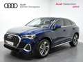 Audi Q3 Sportback 45 TFSIe S line S-tronic Blau - thumbnail 1