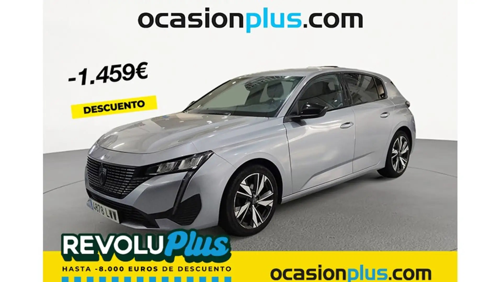 Peugeot 308 1.2 PureTech S&S Allure 130 Gris - 1