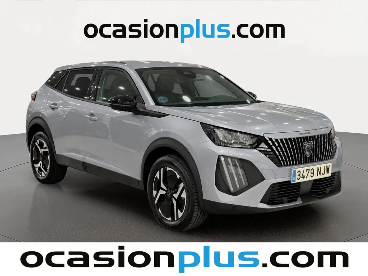 Peugeot 2008 Hybrid Allure eDCS6 145 Gris - 2