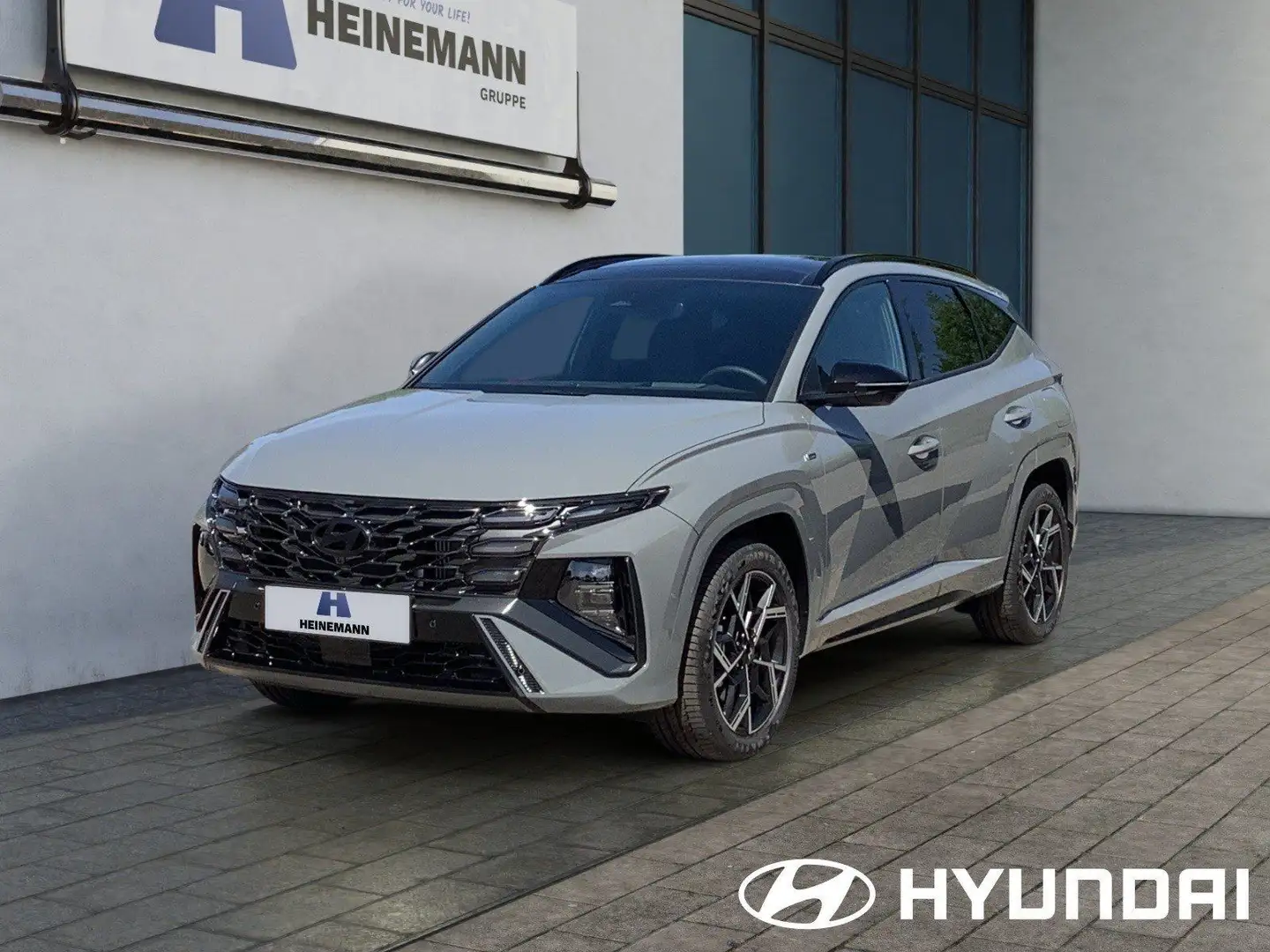 Hyundai TUCSON FL (MY25) 1,6 T-GDi (160PS) 48V 7-DCT 4WD Grau - 1