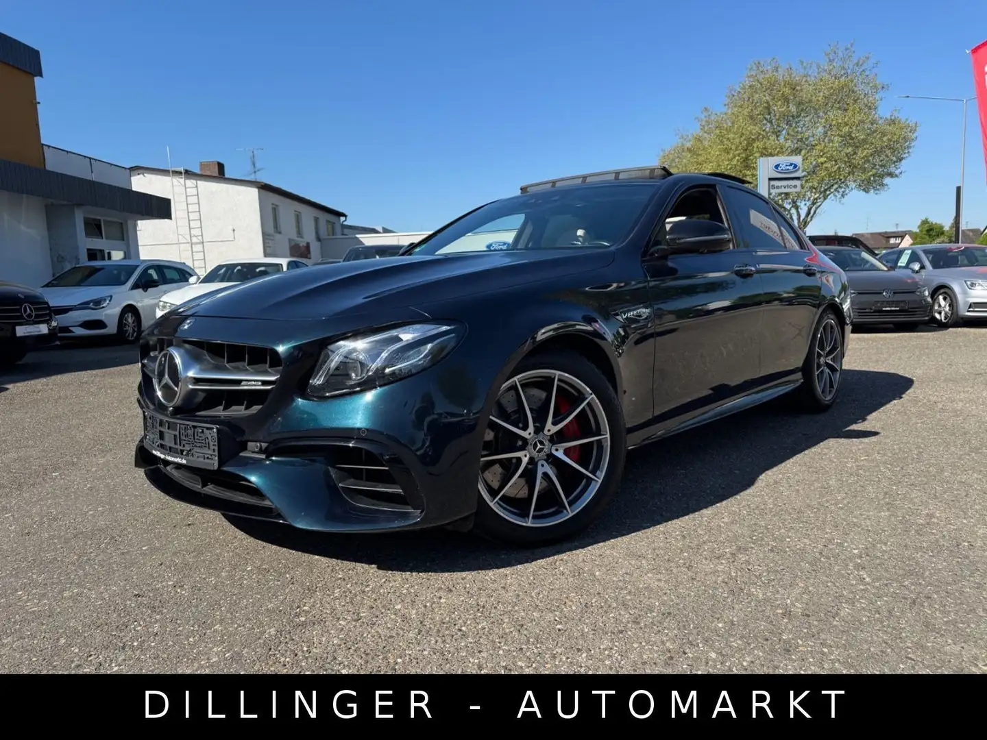Mercedes-Benz E 63 AMG E 63S AMG 4Matic+ 612ps Carbon Pano Soft Distro Vert - 1