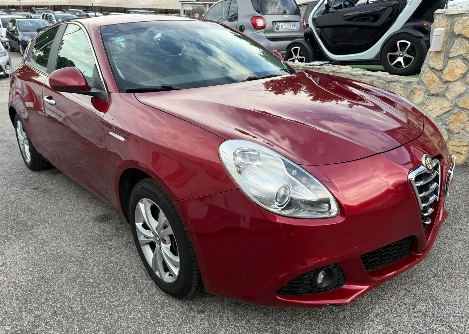 Alfa Romeo Giulietta 2.0 jtdm 170cv NAVI..BLUETOOTH..CRUISE.. Rojo - 2