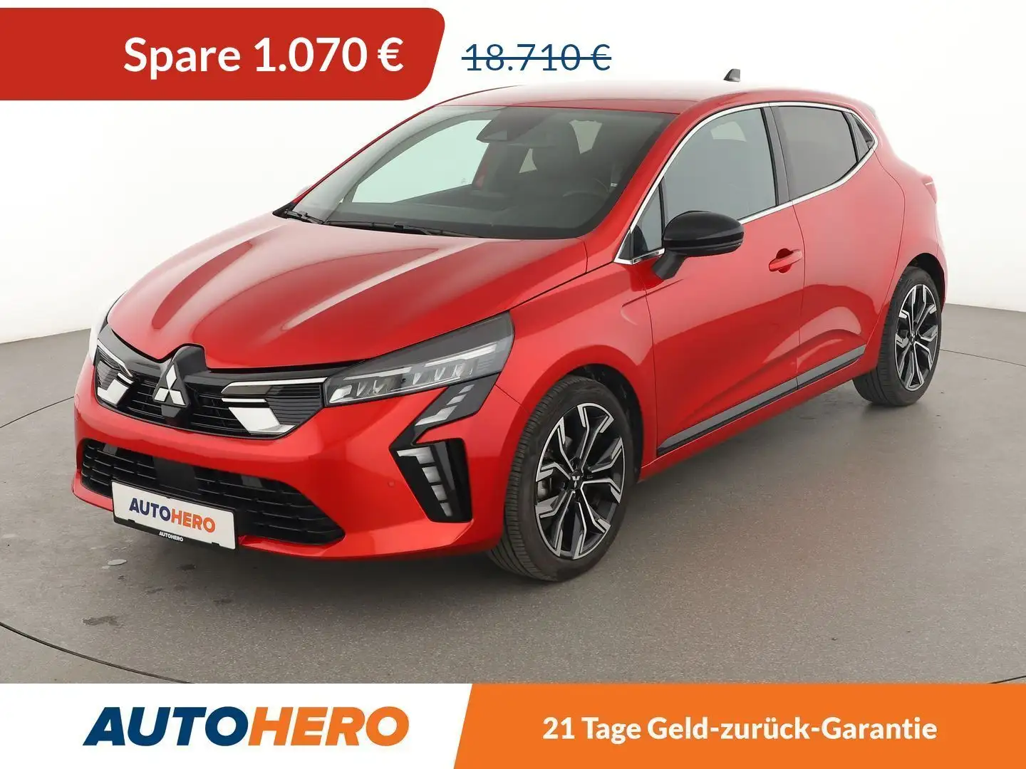 Mitsubishi Colt 1.0 Intro Edition *NAVI*CAM*SHZ*LHZ*ACC*ALU* Rouge - 1