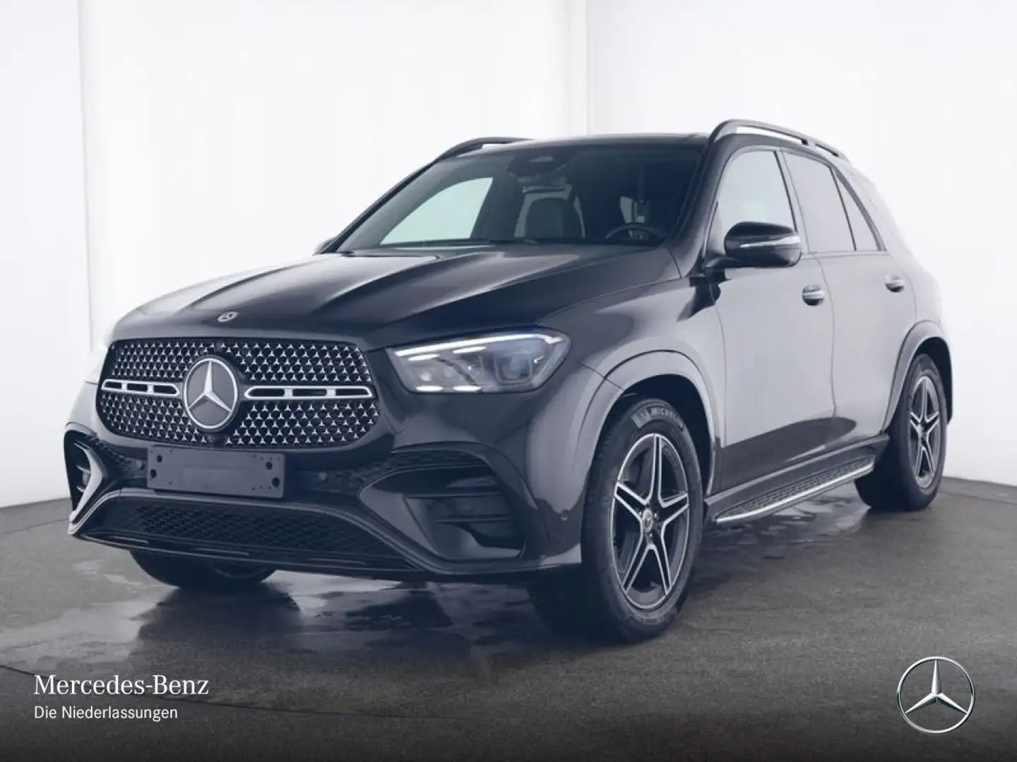 Mercedes-Benz GLE 450 4M AMG+NIGHT+PANO+360+AHK+MULTIBEAM+STHZG Schwarz - 2