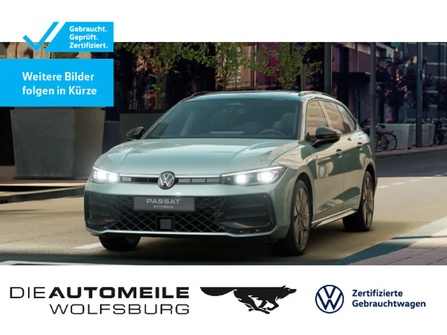 Volkswagen Passat Variant 1.5 eTSI Hybrid DSG R-Line Neues Grün - 1