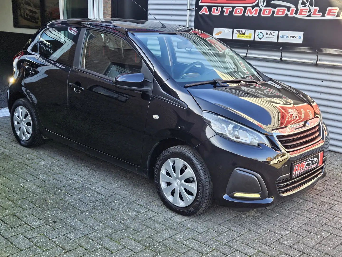 Citroen C1 1.0 e-VTi Cool 5drs airco. *** AIRCO-ELECTR.RAMEN- Zwart - 2
