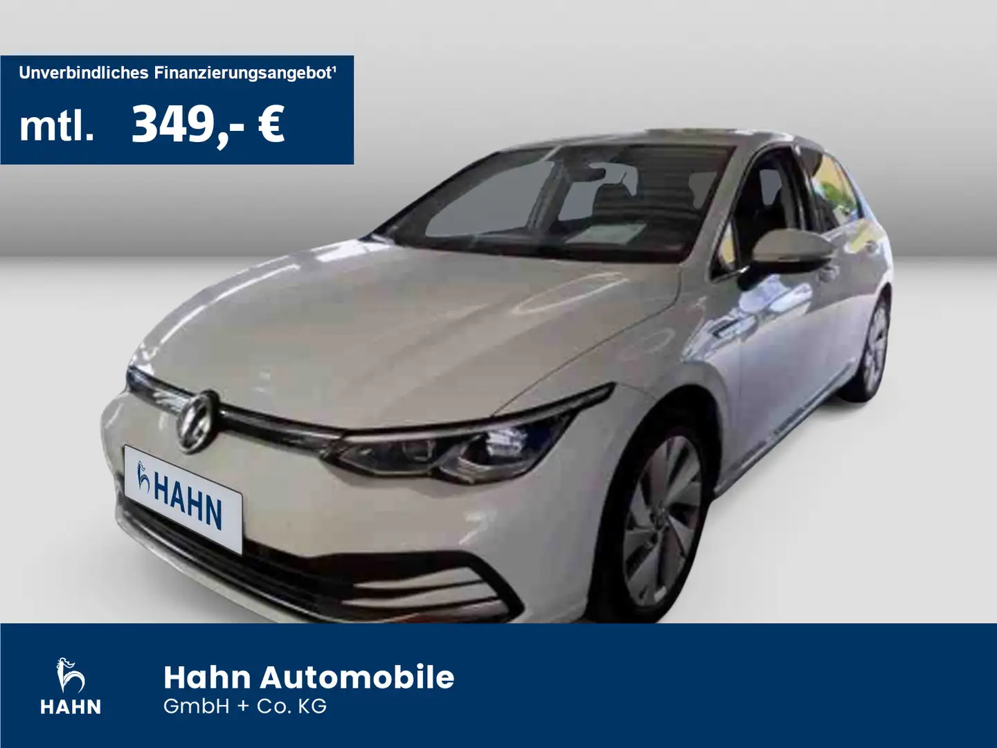 Volkswagen Golf VIII 1.5TSI Style LED Nav ACC CAM Sitzh APP Weiß - 1