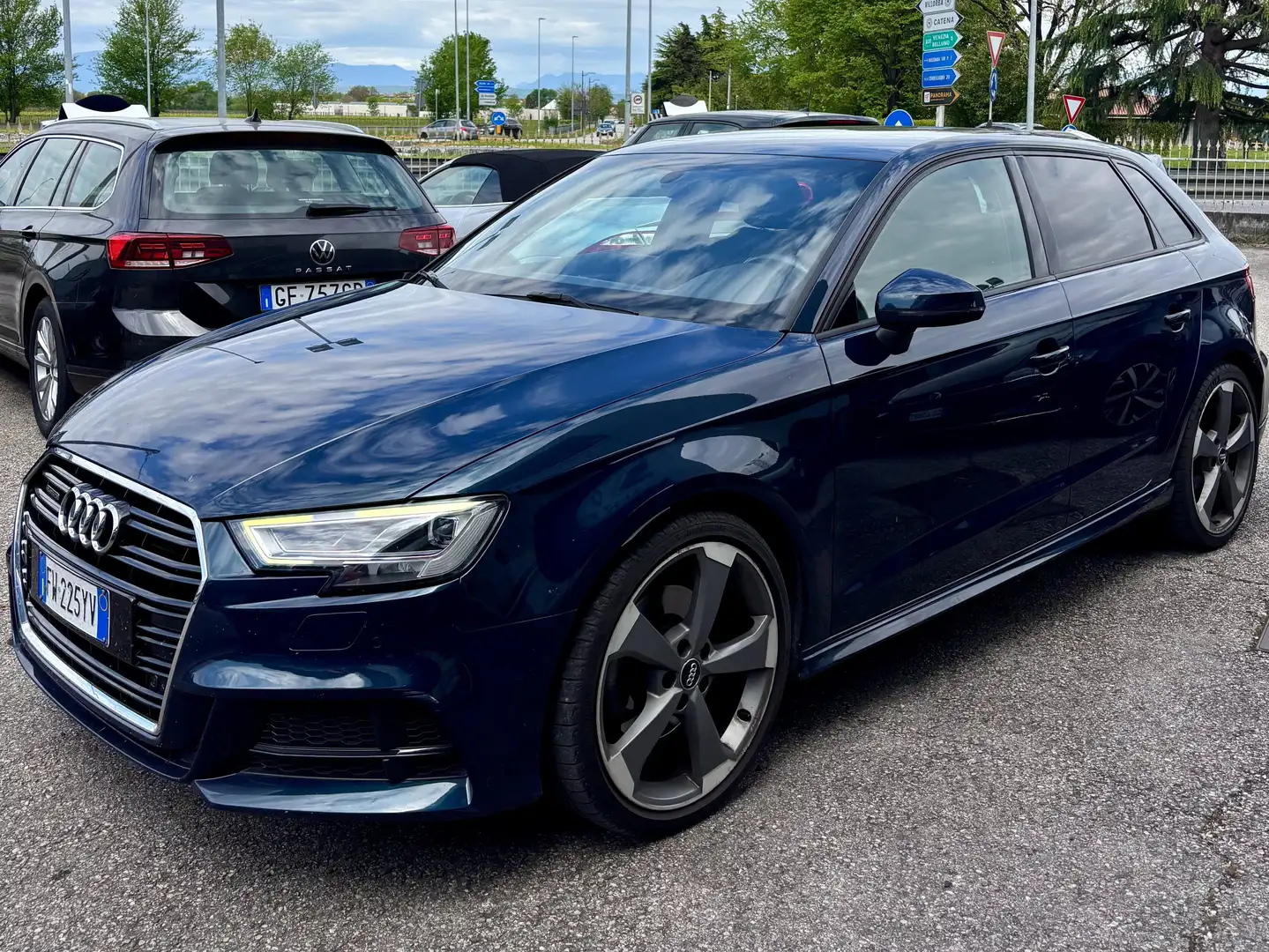Audi A3 A3 Spb 40 2.0 tdi Admired quattro 184cv Blu/Azzurro - 1