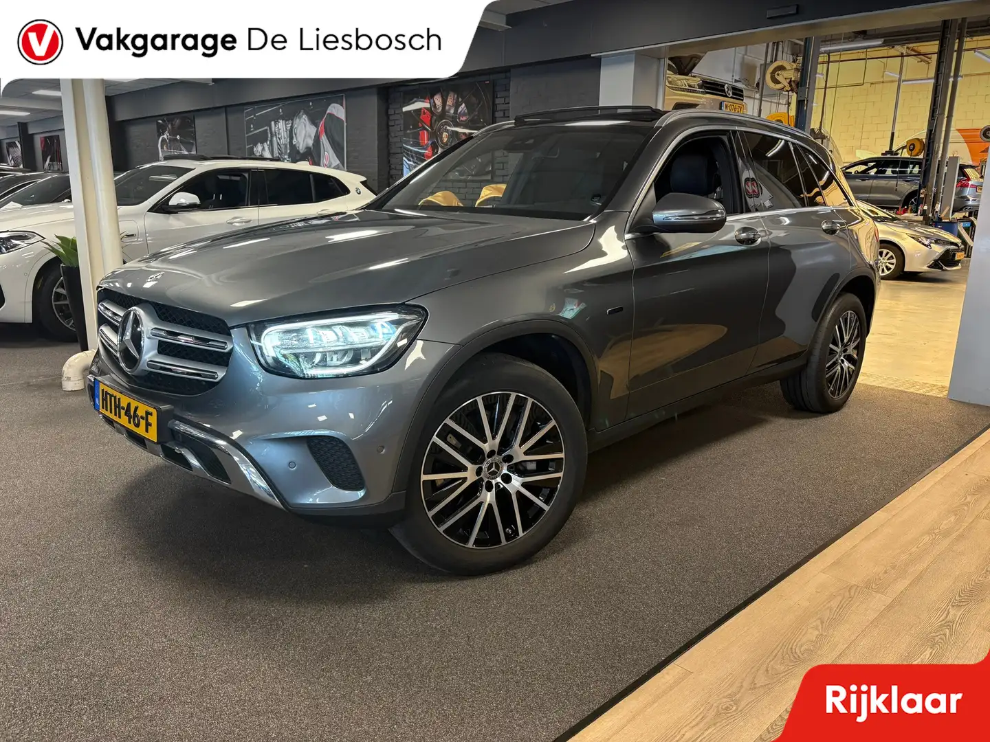 Mercedes-Benz GLC 300 300e 4MATIC Premium Plus / trekhaak / sfeer verlic Gris - 1