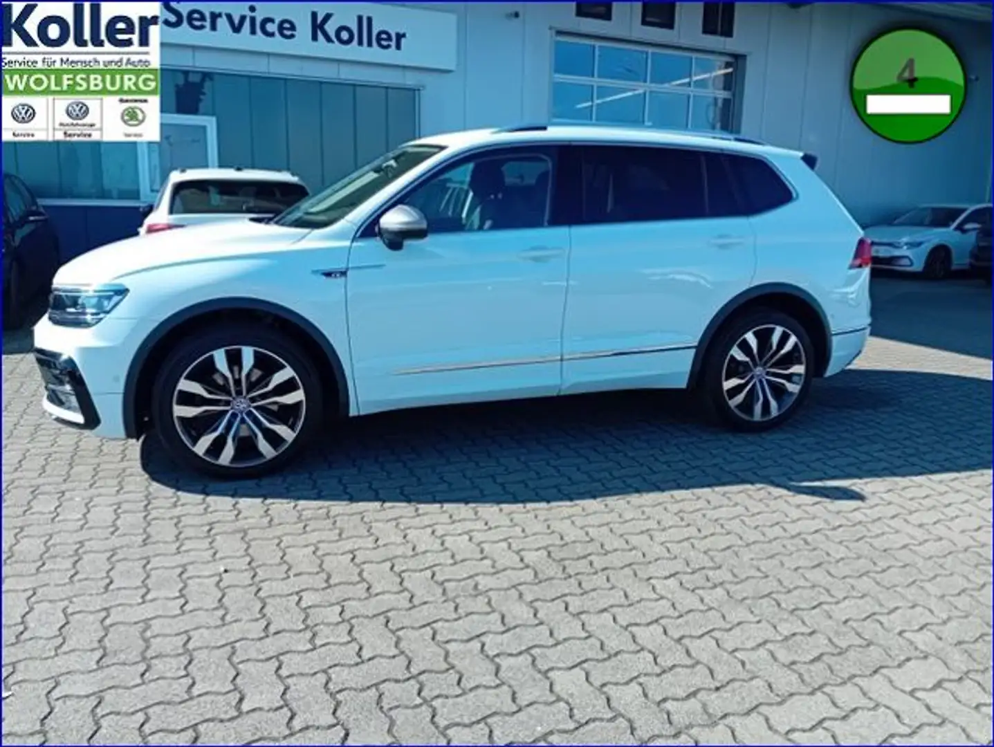 Volkswagen Tiguan Allspace 2.0 TDI DSG 4MO R-Line STDHZ CAM Blanco - 1