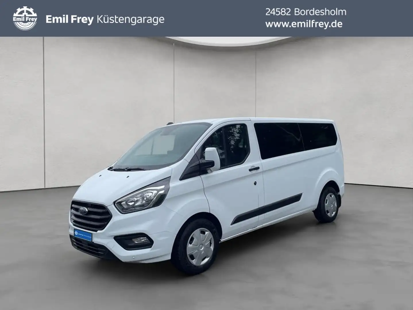 Ford Transit Custom 320 L2H1 VA Trend KLIMA 9-SITZER Blanc - 1