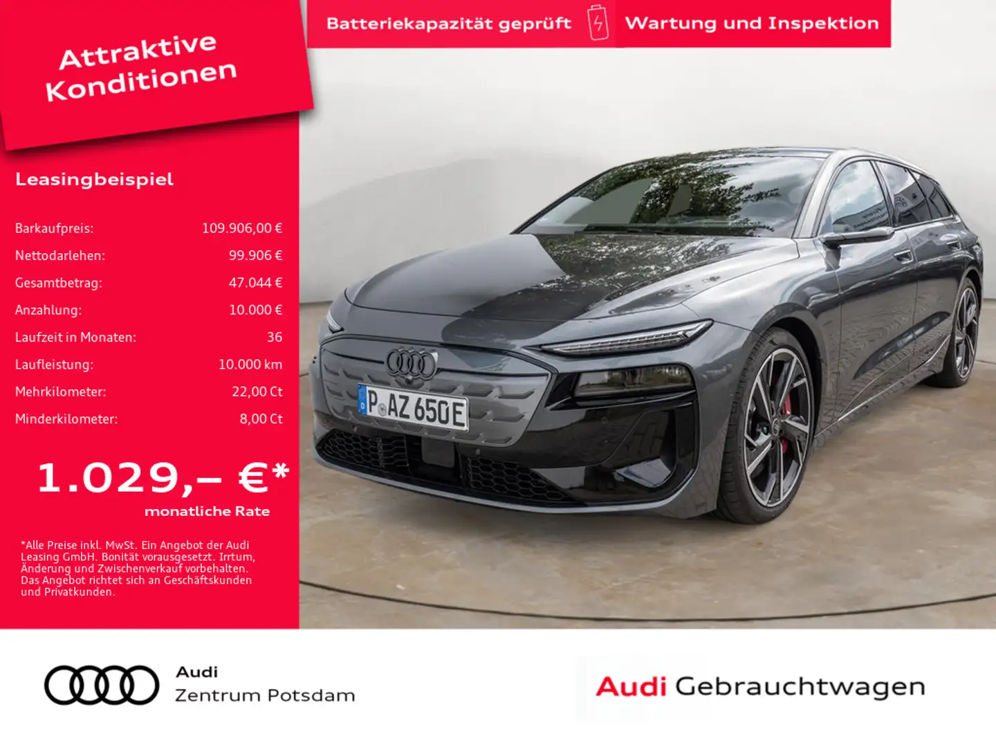 Audi S6 Avant e-tron B&O SITZBELÜFTUNG LED PANO Grau - 1