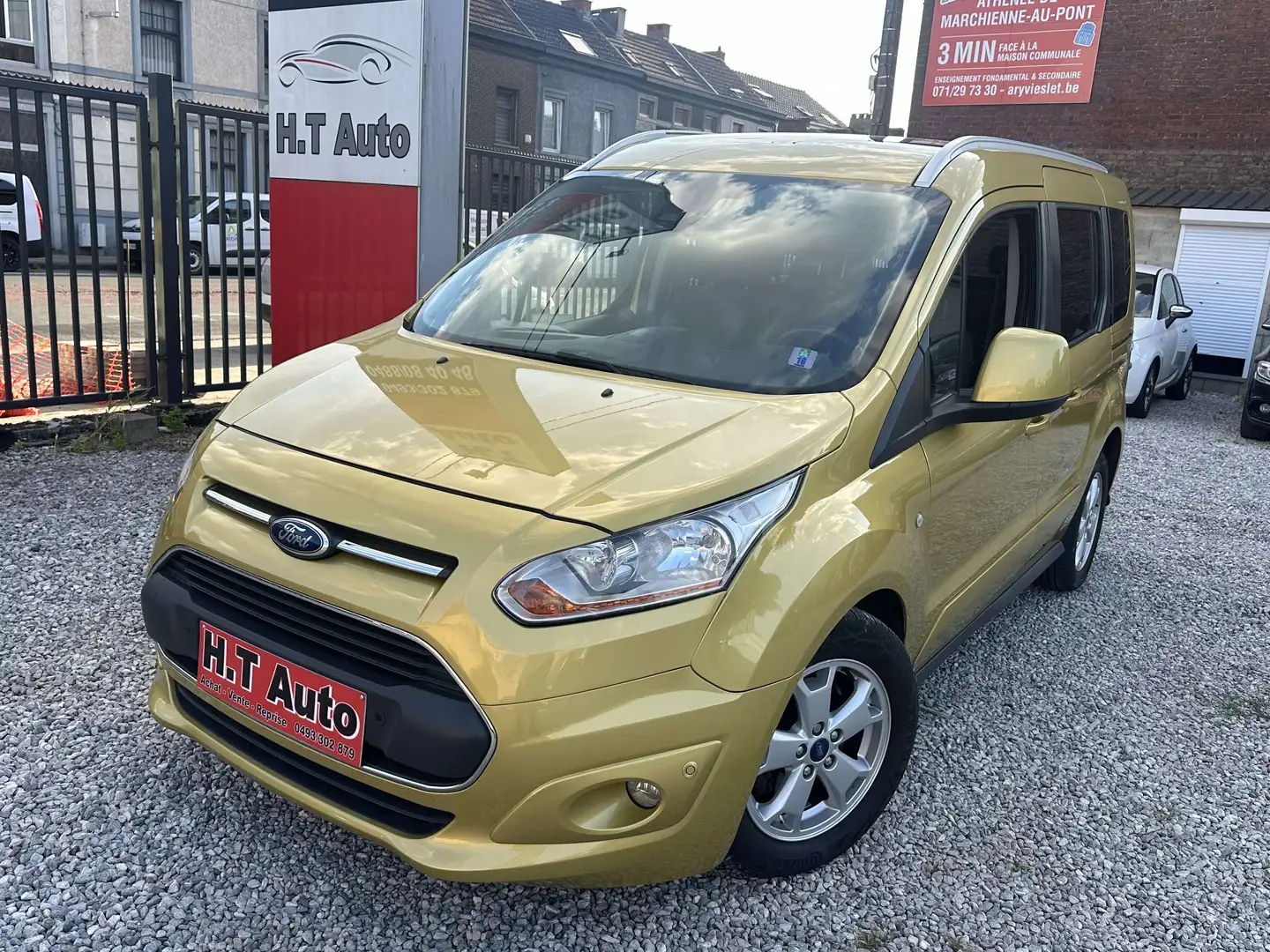 Ford Tourneo Connect 1.0 EcoBoost Titanium/Toit panoramique Bleu - 1