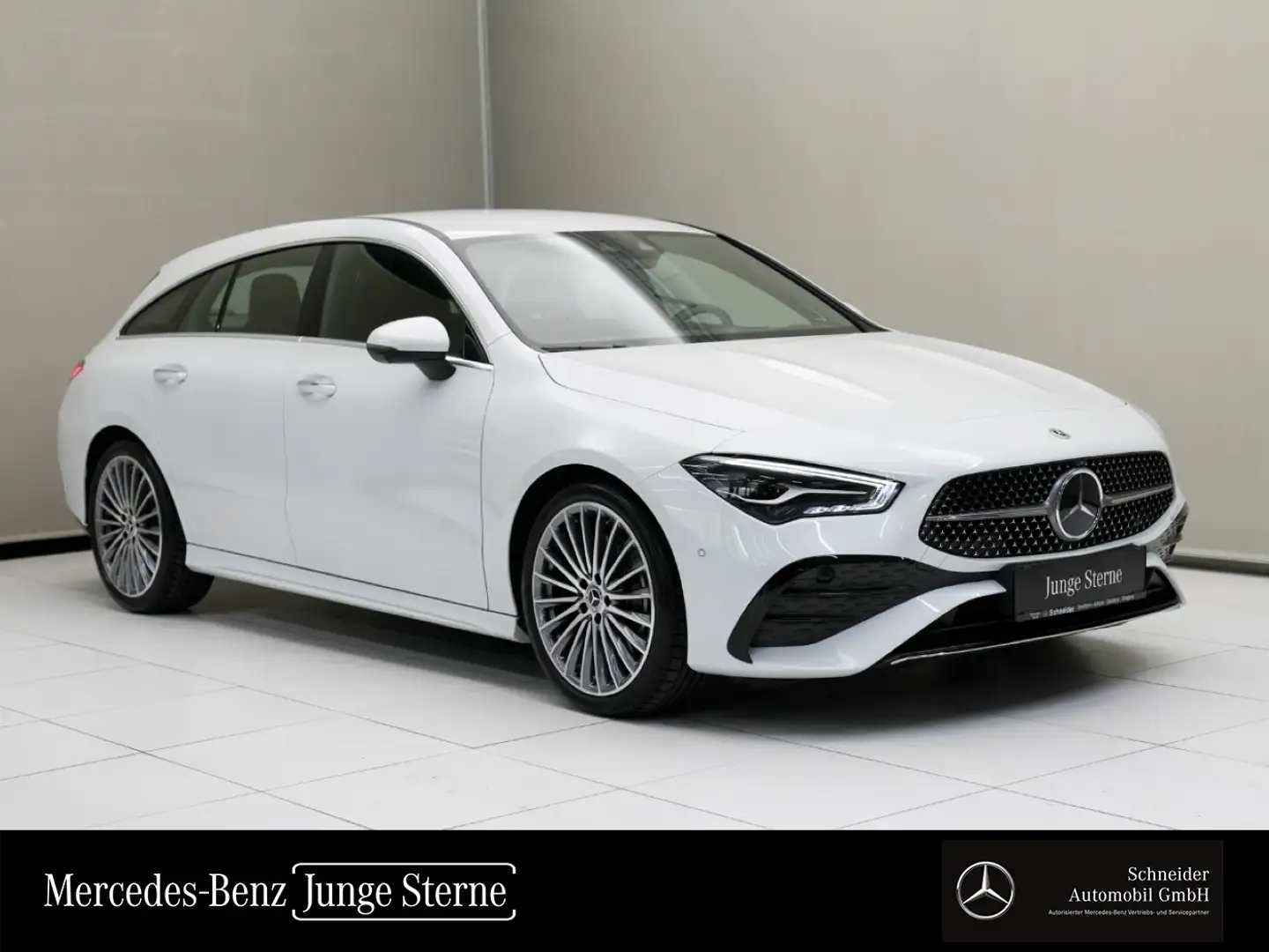Mercedes-Benz CLA 200 d Shooting Brake S-Sitz ACC Sport  SpurH Weiß - 1
