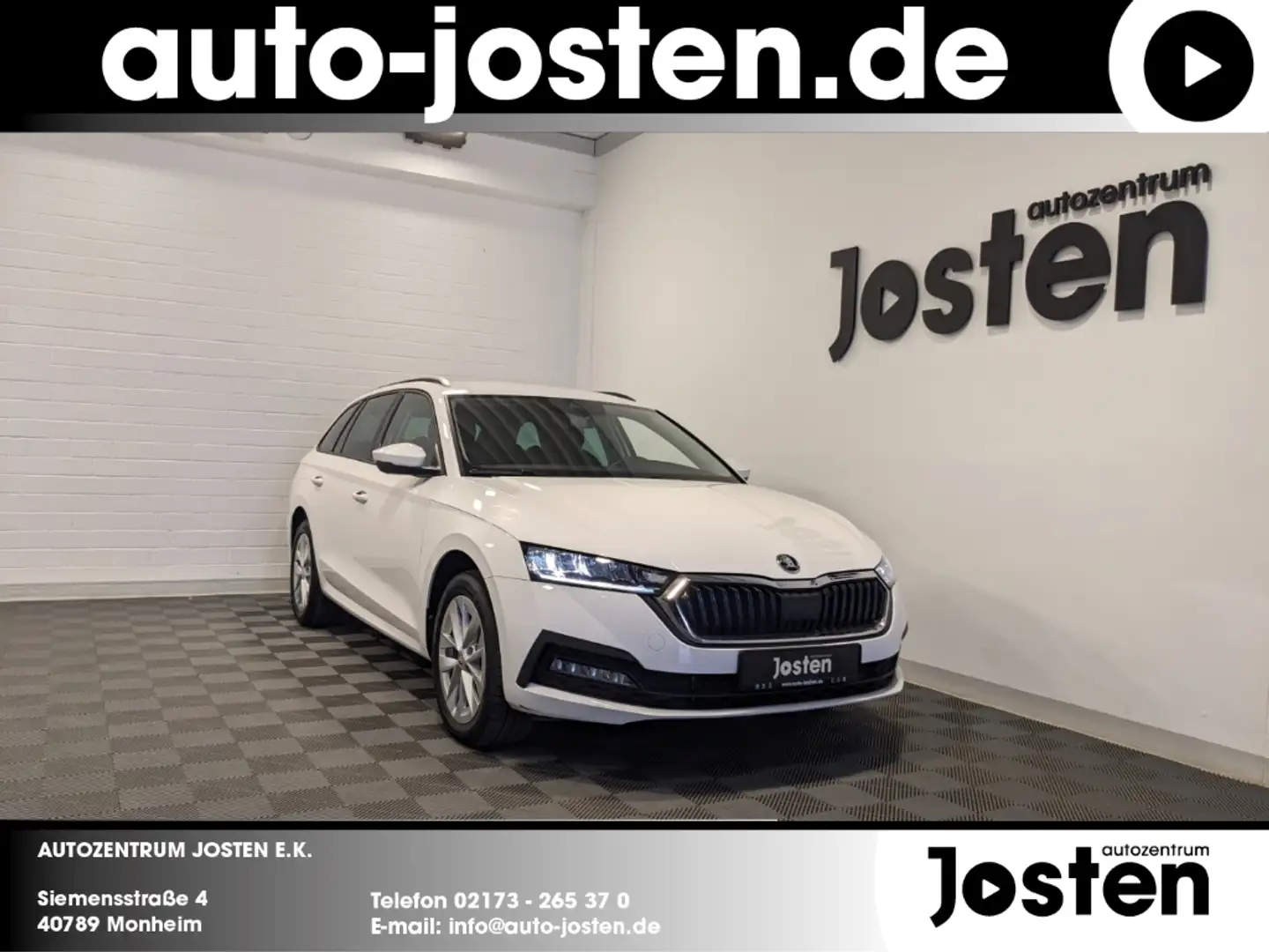 Skoda Octavia iV Ambition 1.4 TSI SmartLink PDC LED Weiß - 1