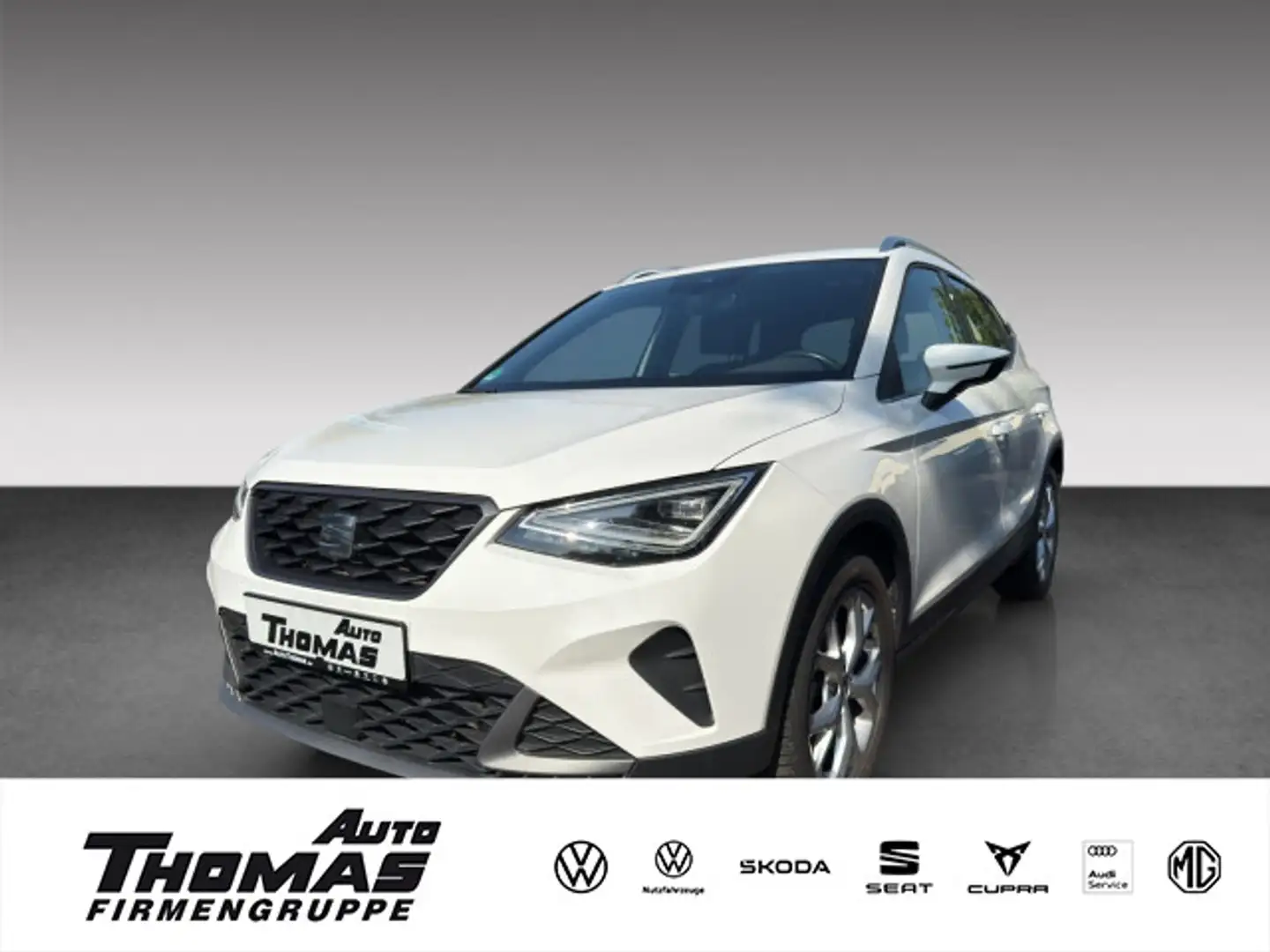 SEAT Arona 1.0 TSI 6-Gang  FR SHZ Klima Alb - 1