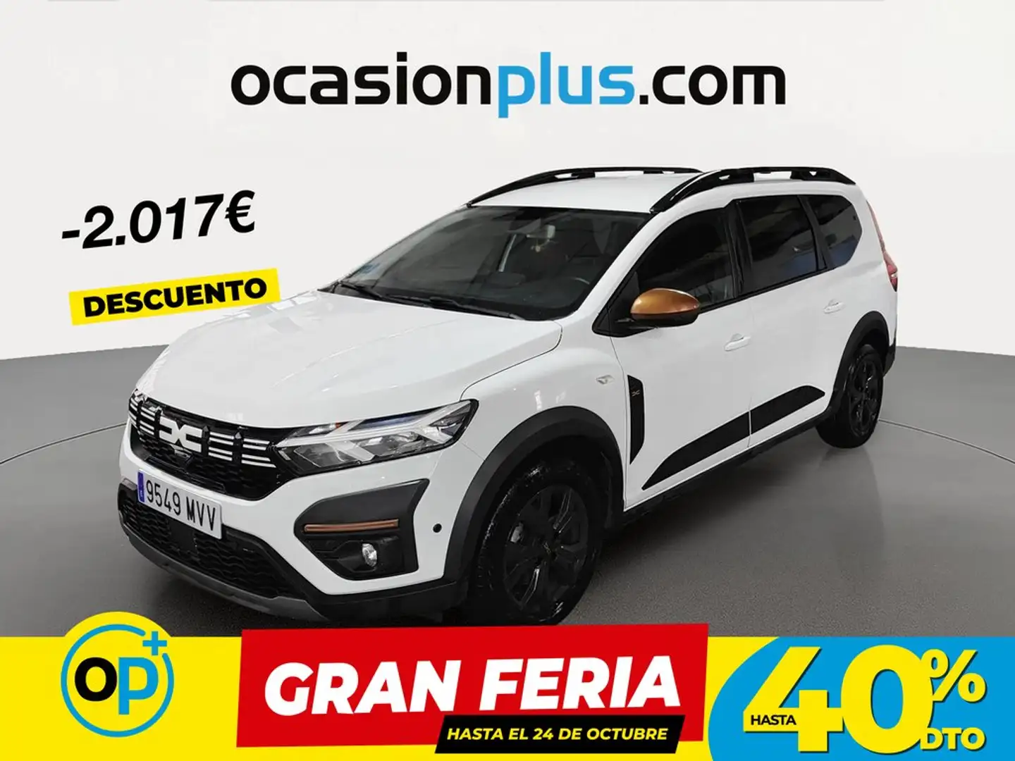 Dacia Jogger 1.0 ECO-G Extreme Go 74kW 7pl. Blanco - 1