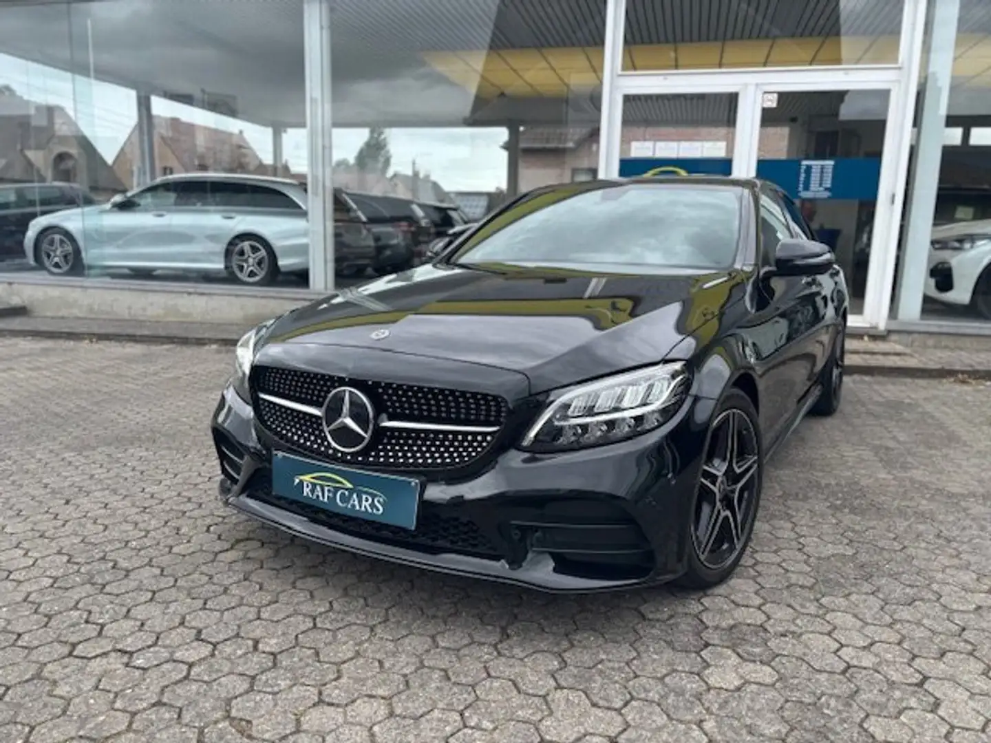 Mercedes-Benz C 180 d AMG Line/ GARANTIE / CAMERA / CARPASS / AUTOMAAT Noir - 1