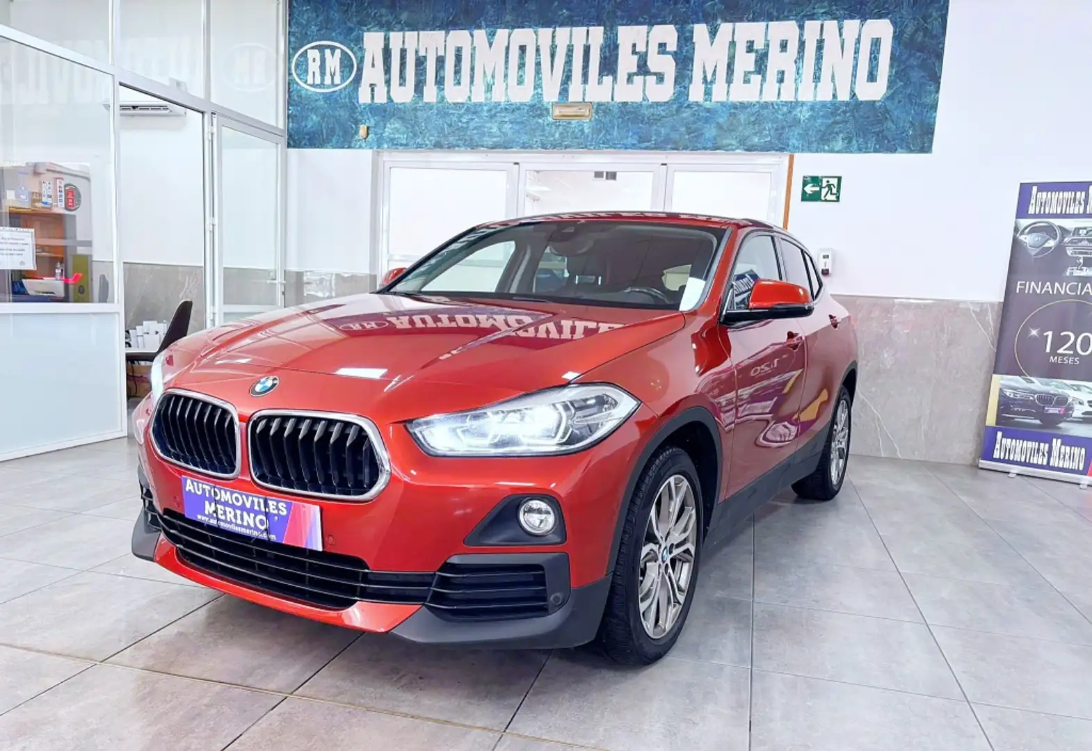 BMW X2 xDrive 18dA Orange - 1