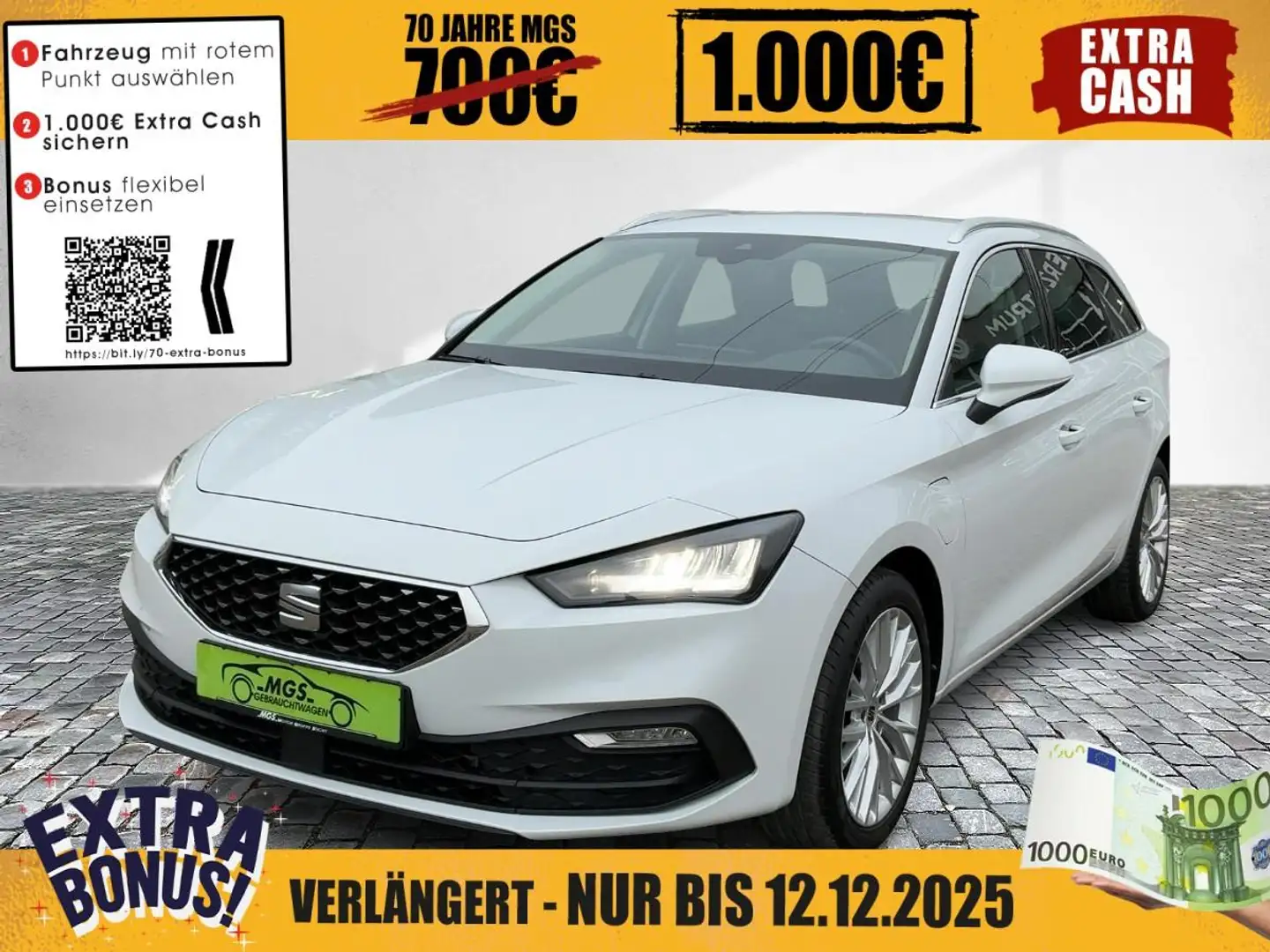 SEAT Leon Xcellence e-Hybrid 1.4 TSI DAB #BT Wit - 1