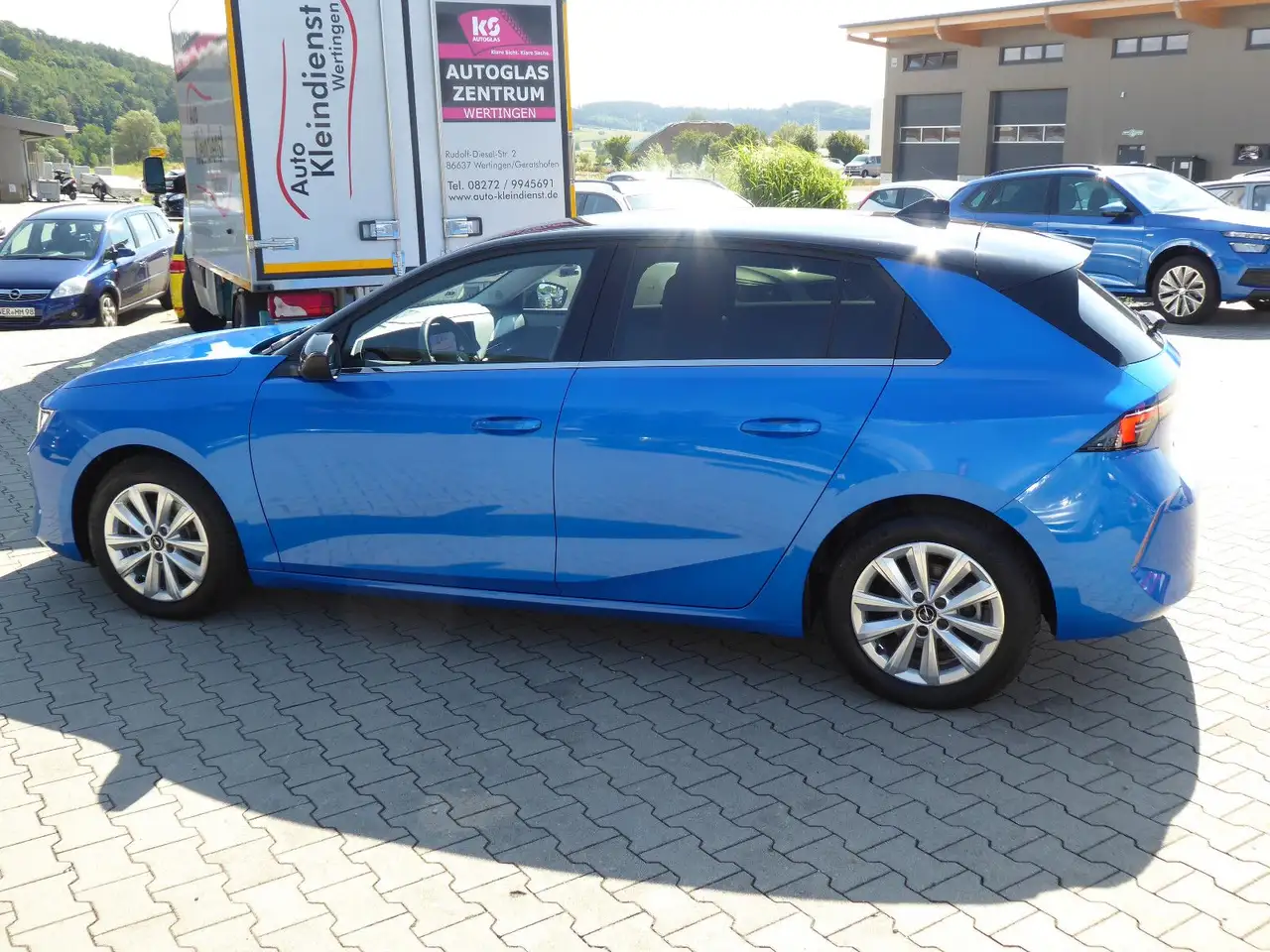 Opel Astra Elegance Navi/RKF/LED LUX/Sitzh./1.Hand, миниатюра 3