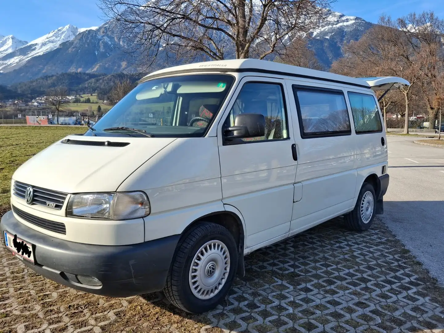 Volkswagen T4 California Aufstelldach, Campingausbau Weiß - 2