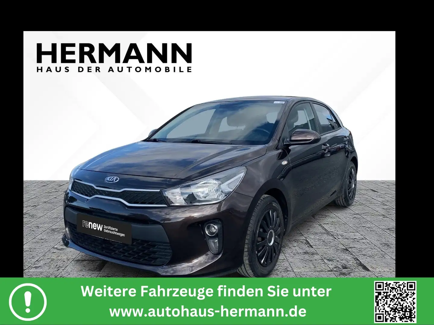 Kia Rio 1.2 Attract KLIMA*FSE*USB*Nichtraucher Braun - 1