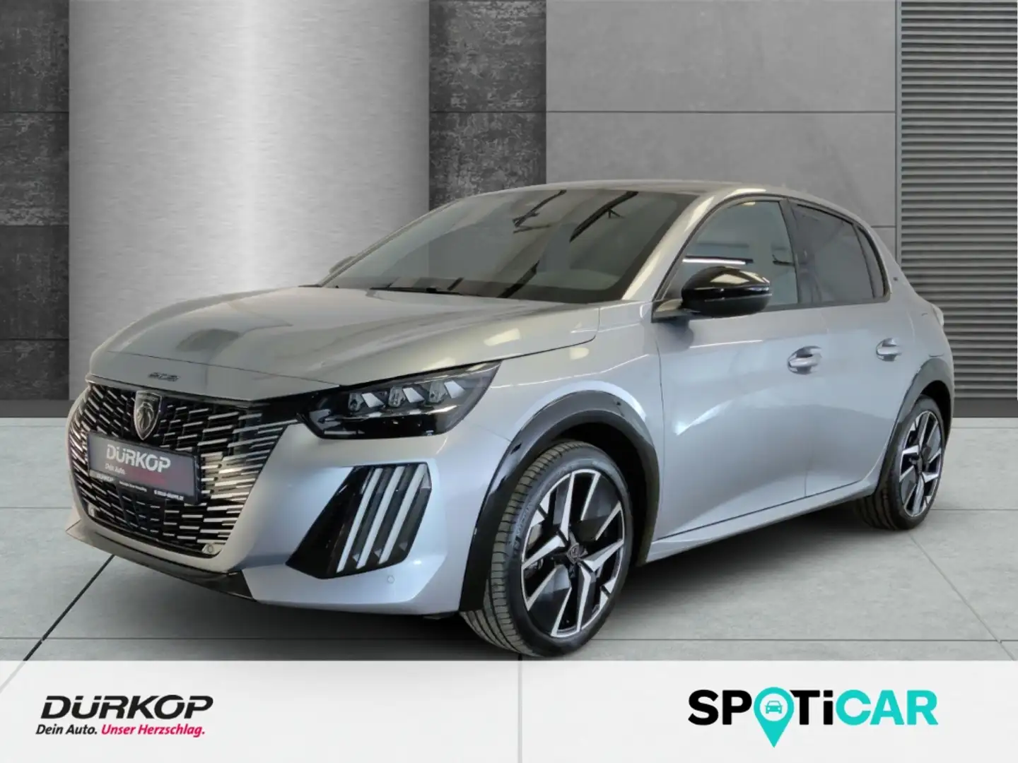 Peugeot 208 GT PureTech 100 Navi Sitzhzg Rückfahrkam Digitales Gris - 1