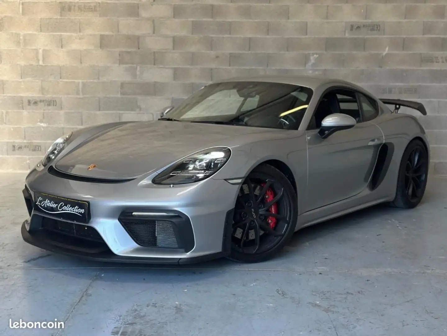 Porsche 718 Cayman GT4 PDK 2eme main GARANTIE APPROVED Zilver - 2