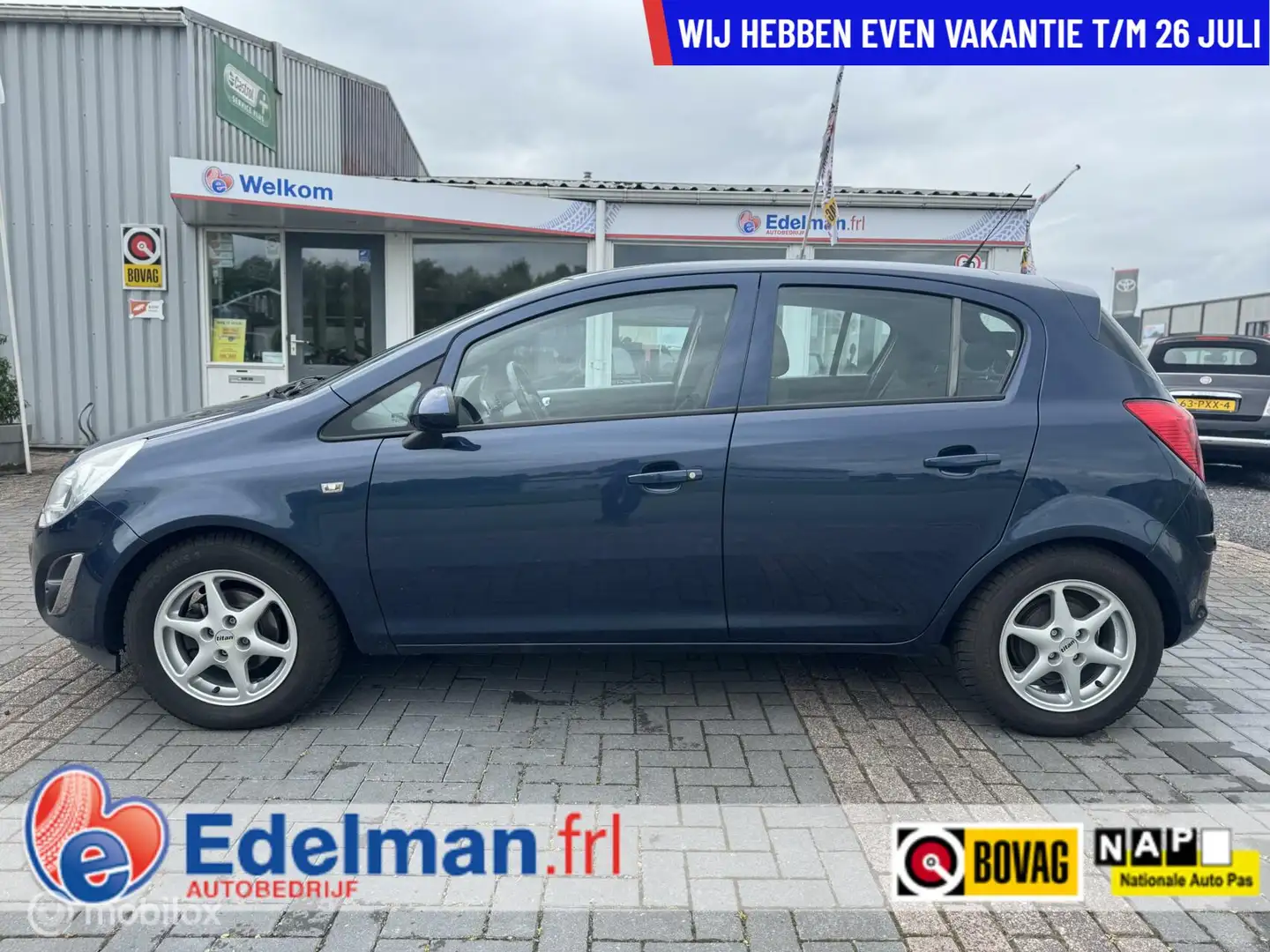 Opel Corsa 1.4-16V 5D| Stoelverw.Stuurverw. | Trekhaak | NAP Blu/Azzurro - 2