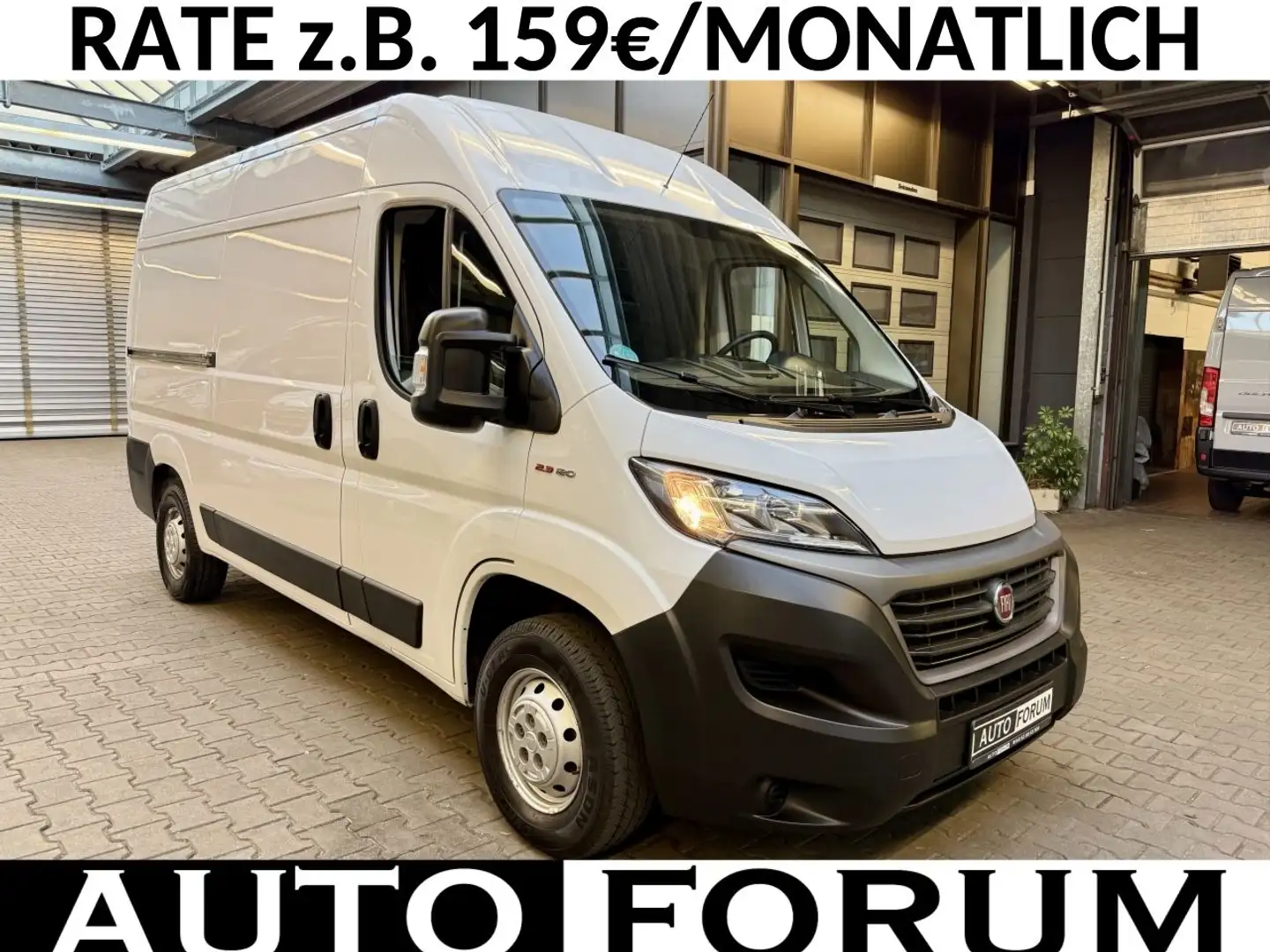 Fiat Ducato 2.3 D L2H2 3-SITZER 3,0t 1.HAND Weiß - 1