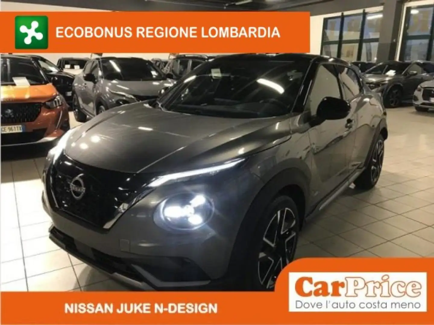 Nissan Juke 1.6 HEV 143CV 2WD Aut. N-Design Grigio - 1
