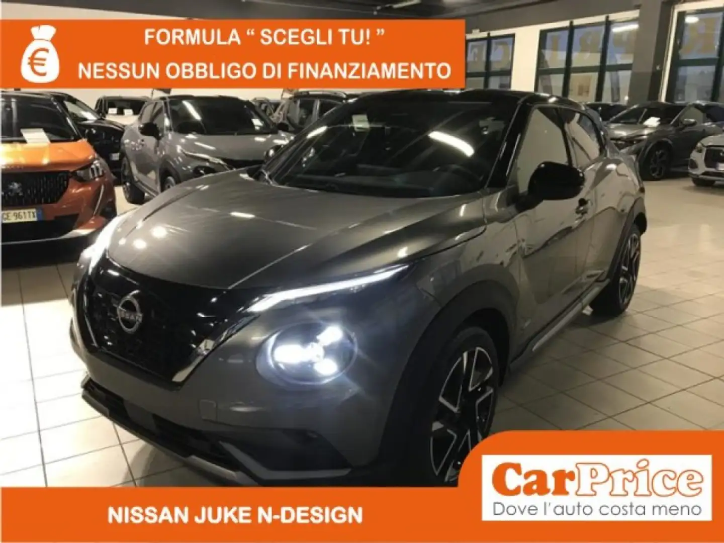 Nissan Juke 1.6 HEV 143CV 2WD Aut. N-Design Grigio - 2