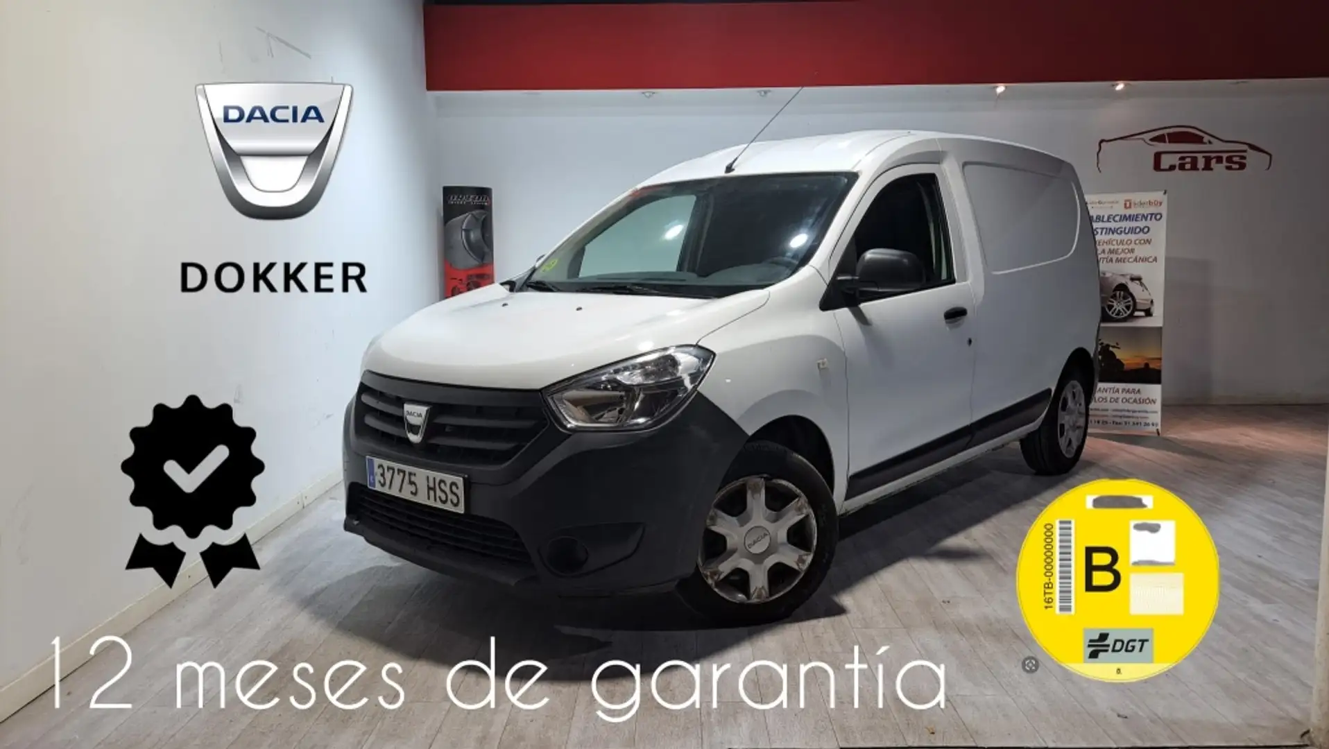 Dacia Dokker Comercial Van 1.5dCi Ambiance 55kW Blanc - 1
