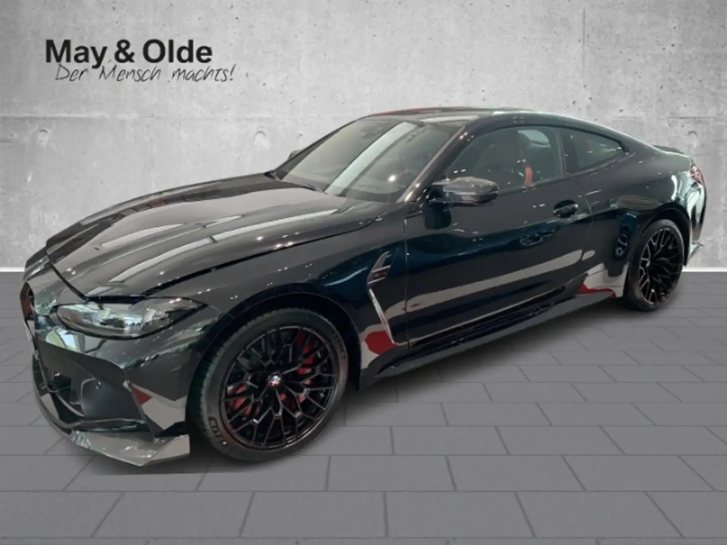 BMW M4 CS Sportpaket AD Navi Leder digitales Cockpit Memo Zwart - 2