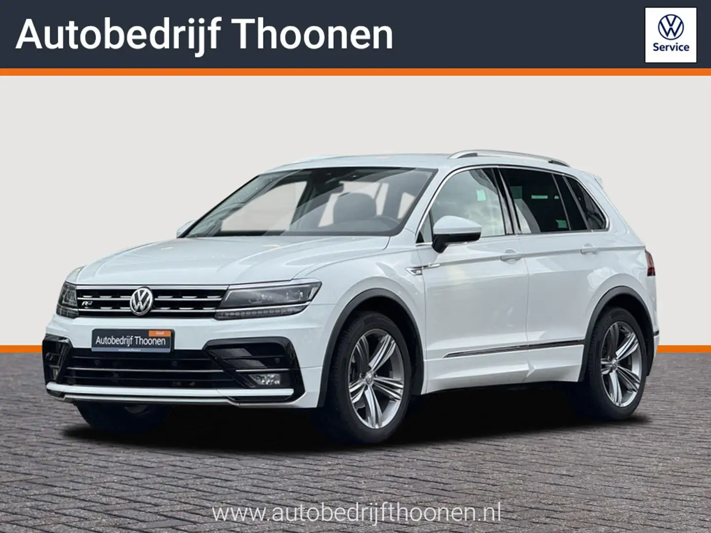 Volkswagen Tiguan 1.4 TSI ACT Business R-Line | elk. trekhaak | Keyl Weiß - 1