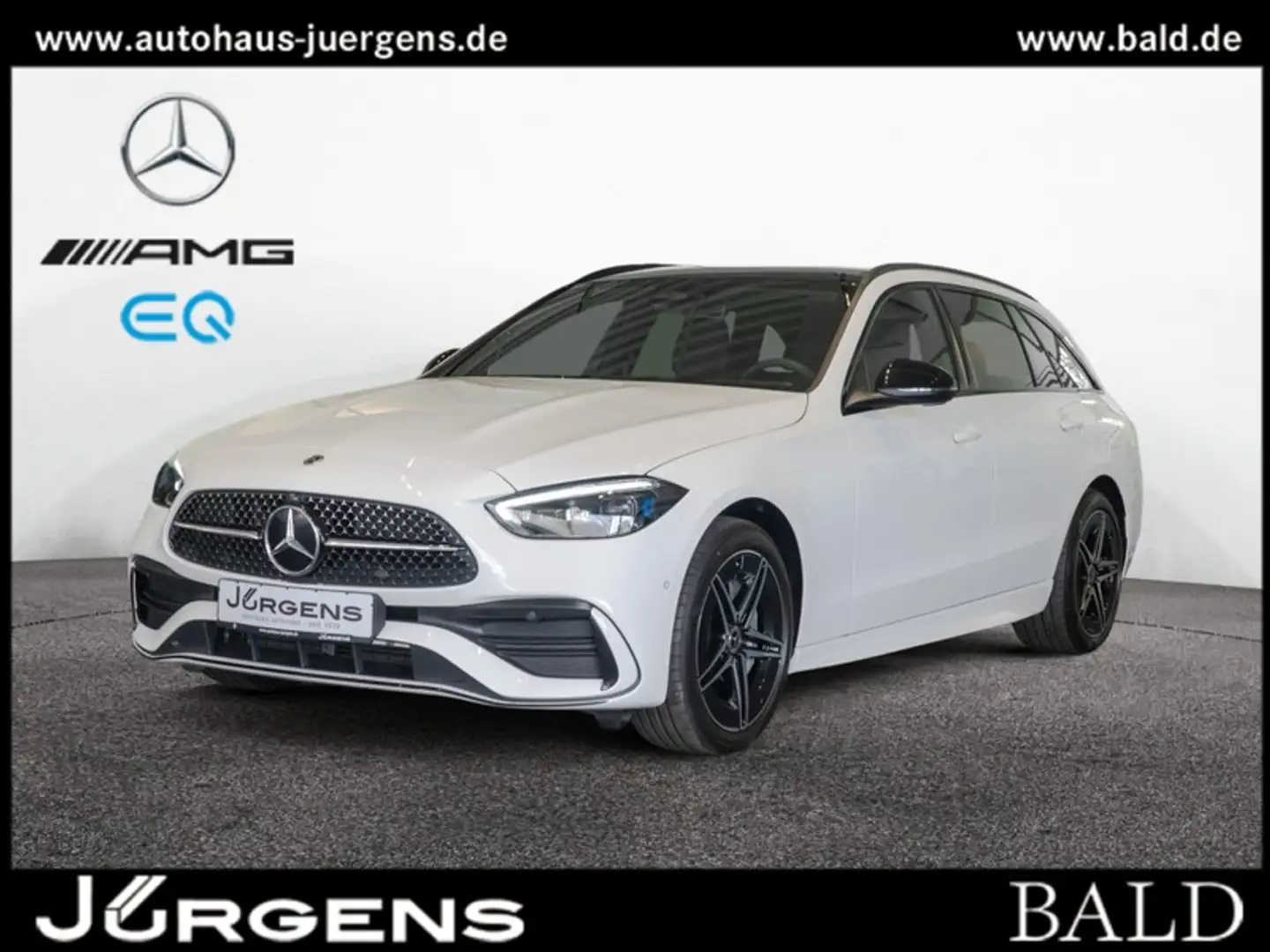 Mercedes-Benz C 300 de T AMG-Sport/DIGITAL/Pano/Cam/Night/Memo Blanco - 1