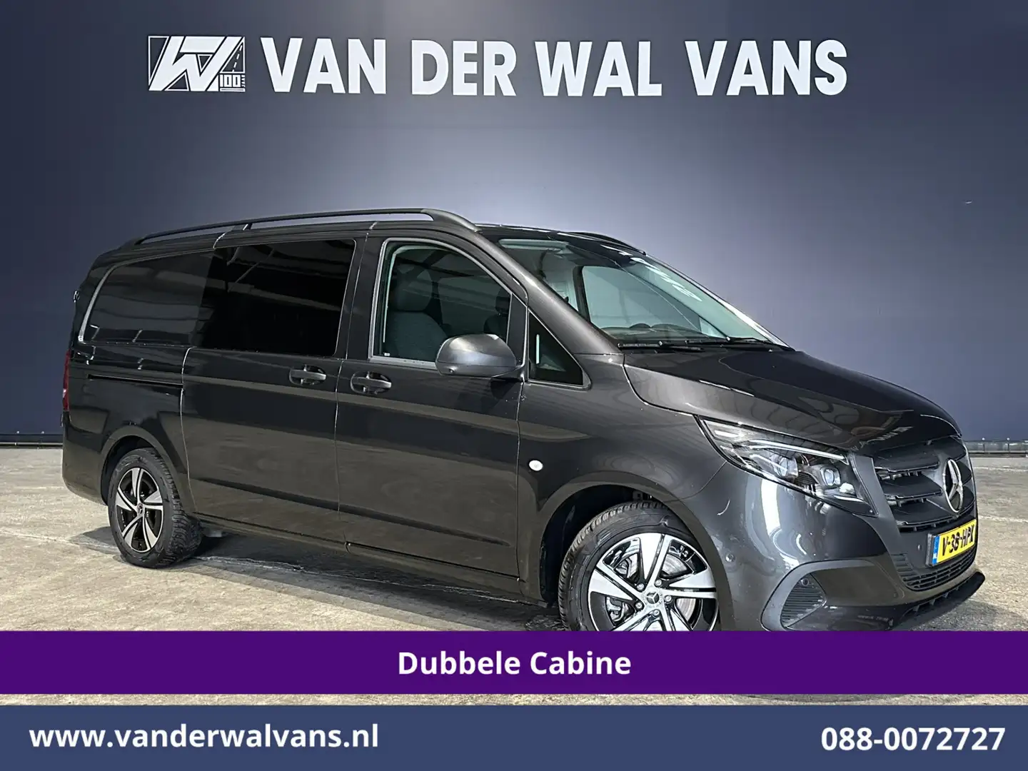 Mercedes-Benz Vito 116 CDI 164pk 9G-Tronic Automaat L2H1 Dubbele Cabi Gris - 1