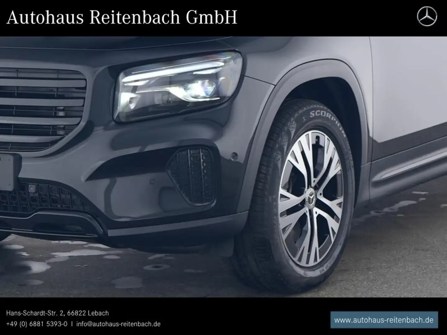 Mercedes-Benz GLB 220 GLB220 4M PROGRESSIVE+DISTRO STANDHZG+NIGHT+360° Noir - 2