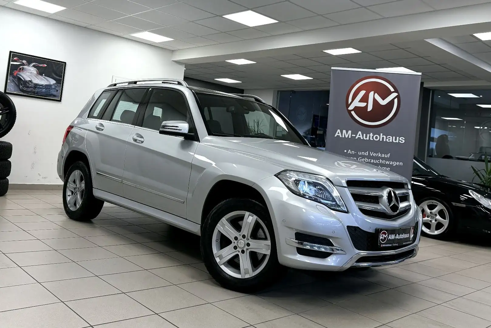 Mercedes-Benz GLK 250 CDI BT 4M *PanSD*AHK*Bi-Xenon*Leder*Navi Silber - 1