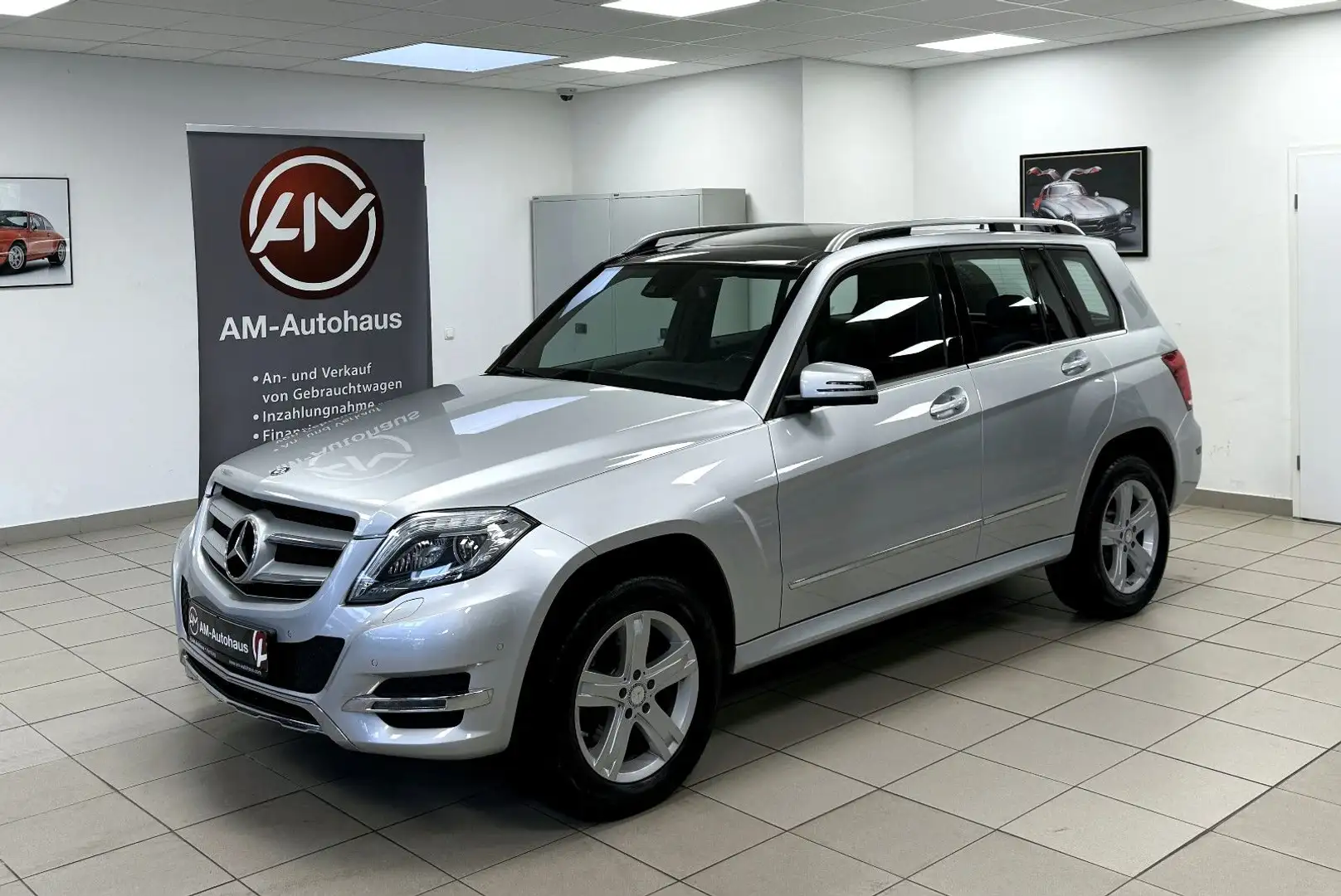 Mercedes-Benz GLK 250 CDI BT 4M *PanSD*AHK*Bi-Xenon*Leder*Navi Silber - 2